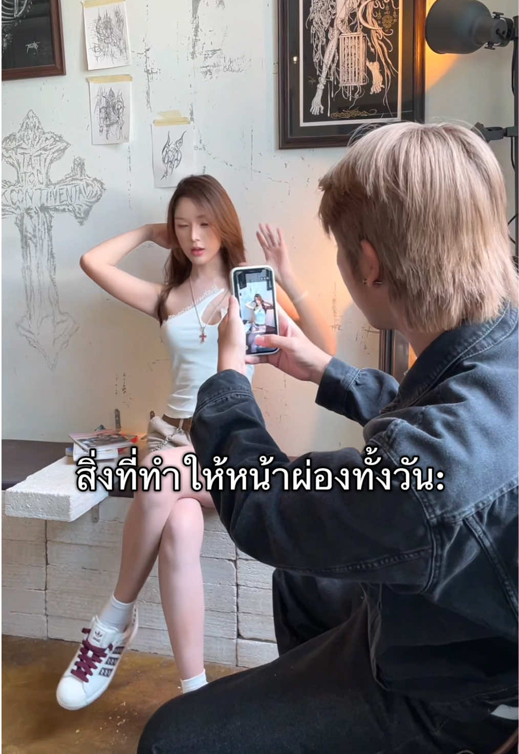 @น้องใจเริงทำกิมจิ