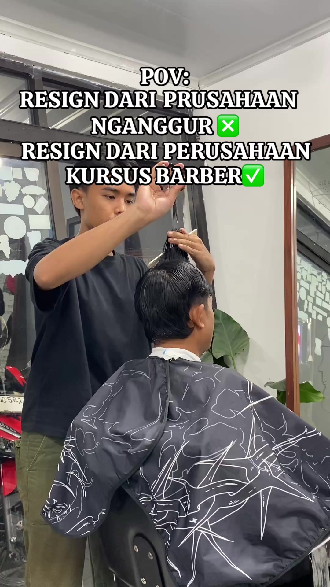 @chandra the barber