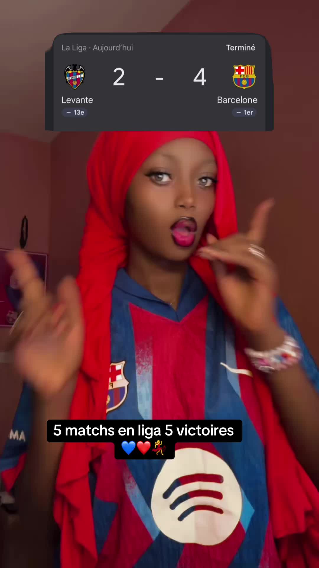 @Princesse 👸 Bar&ccedil;a 💙❤️Dram&eacute;