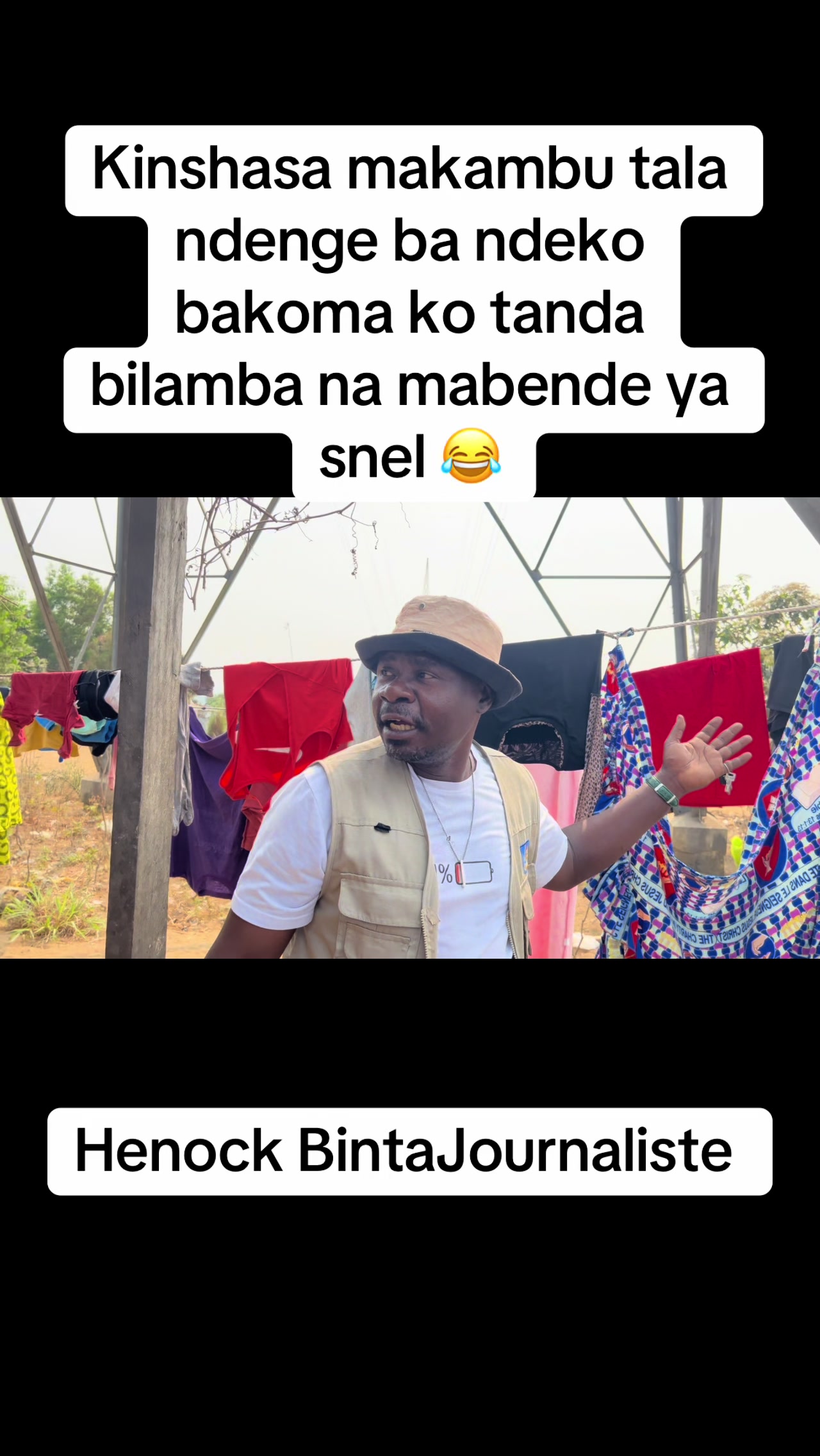 @Henock Binta Journaliste