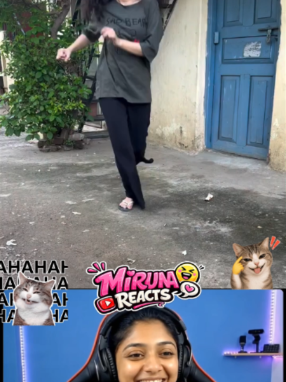 @Miruna reacts