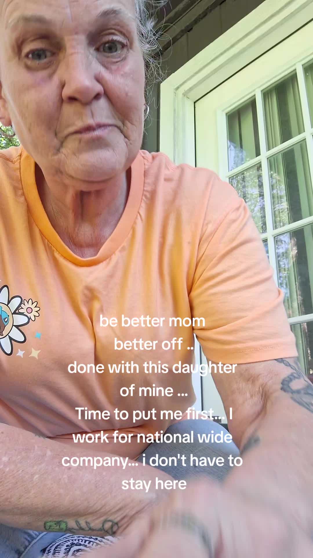 @granny at kitchen table 🎼🎵❌️