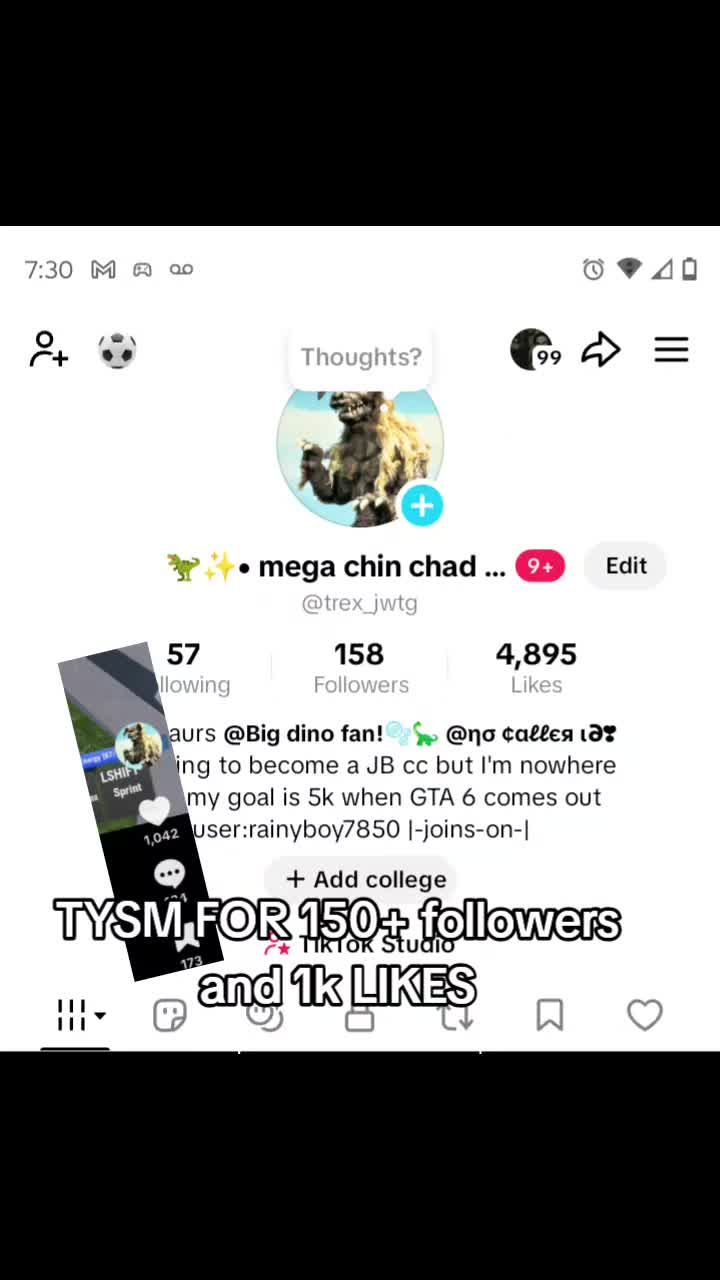 @🦖✨• mega chin chad •✨🦖