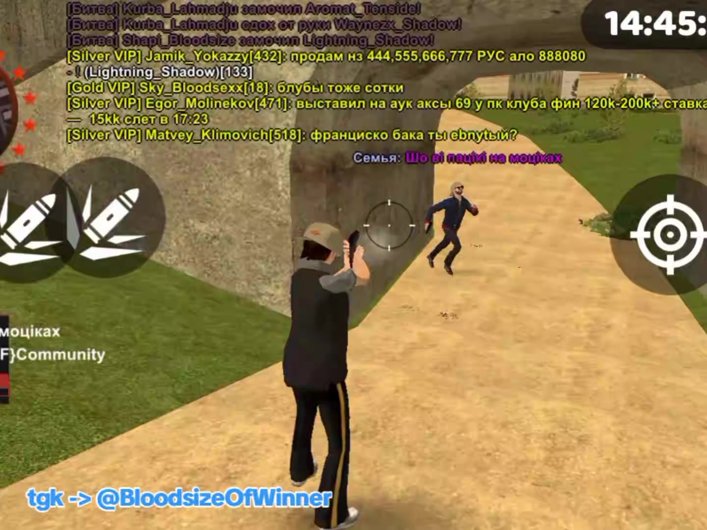@tgk -> @BloodsizeOfWinner