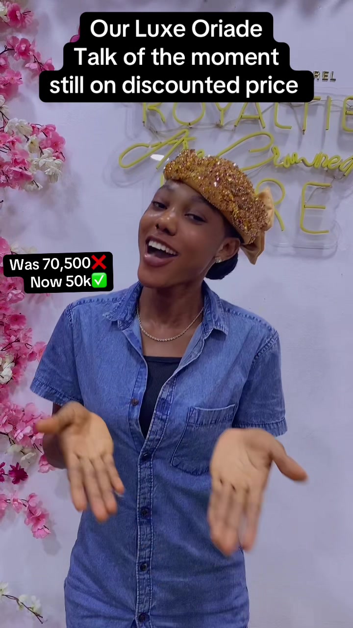 @Handmade headpieces in lagos