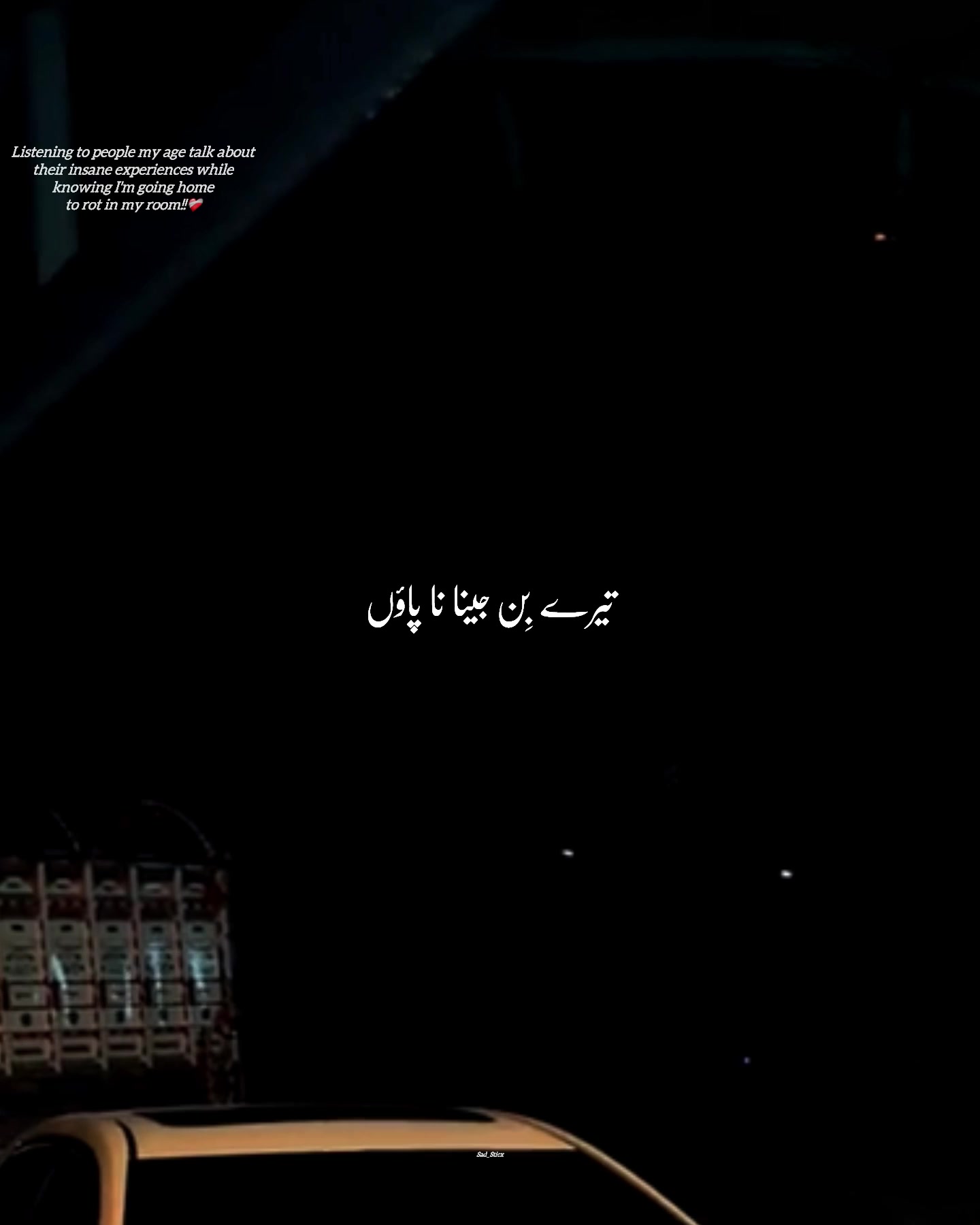 @SAD_STICX •
