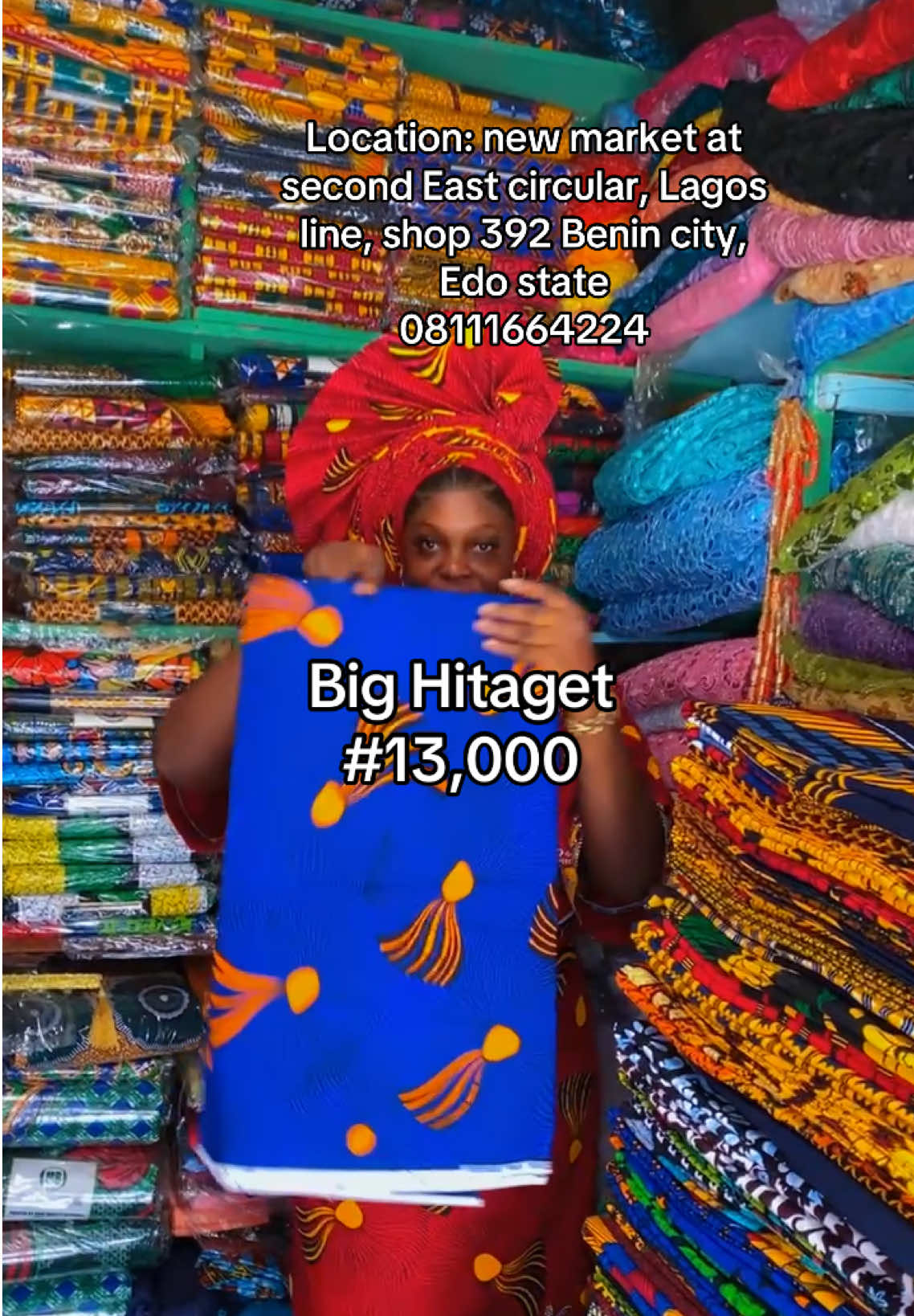 @HOME OF TEXTILE &GELE IN BENIN