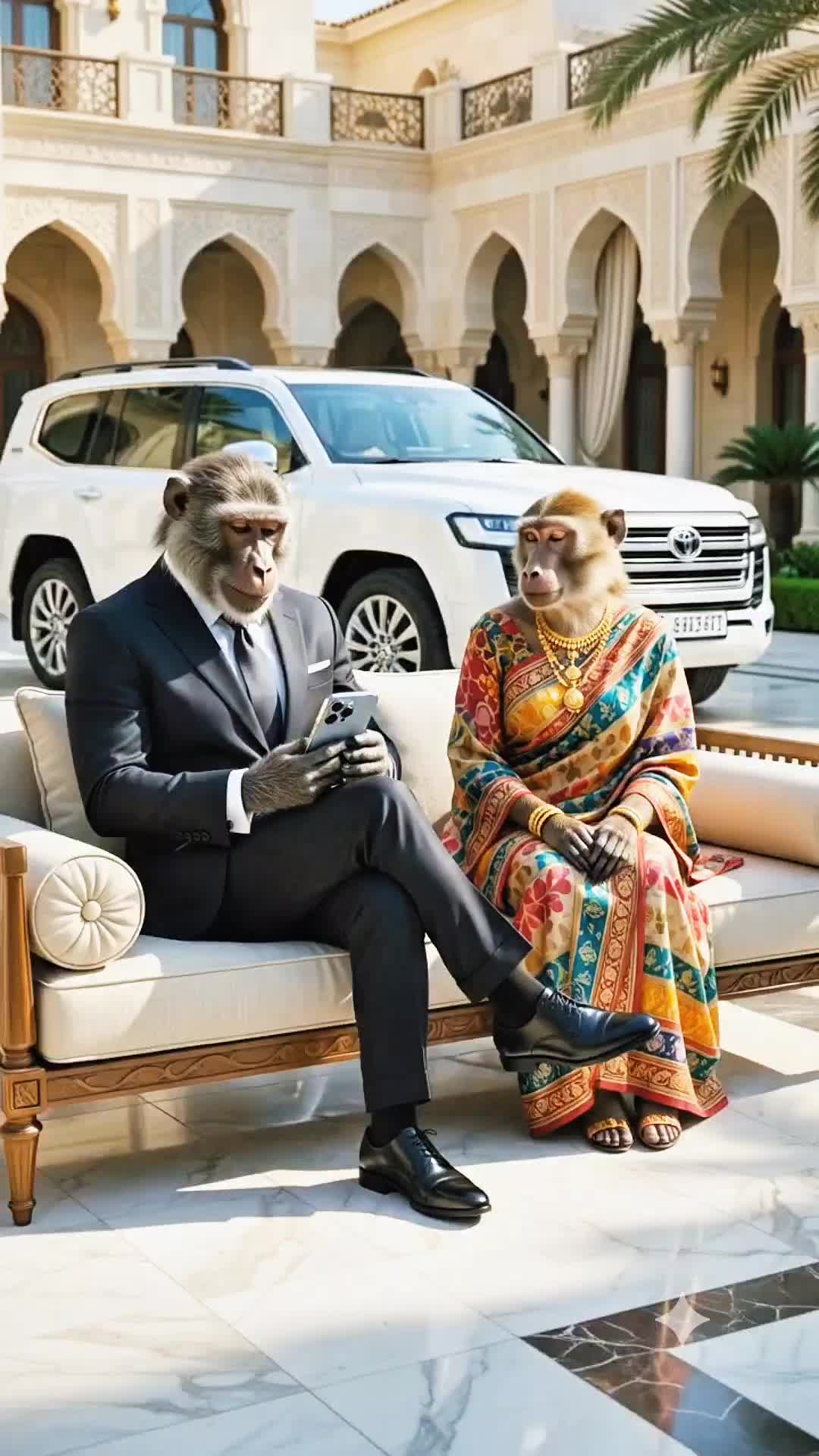 @مسلسل🐒 القرود المضحكه😂