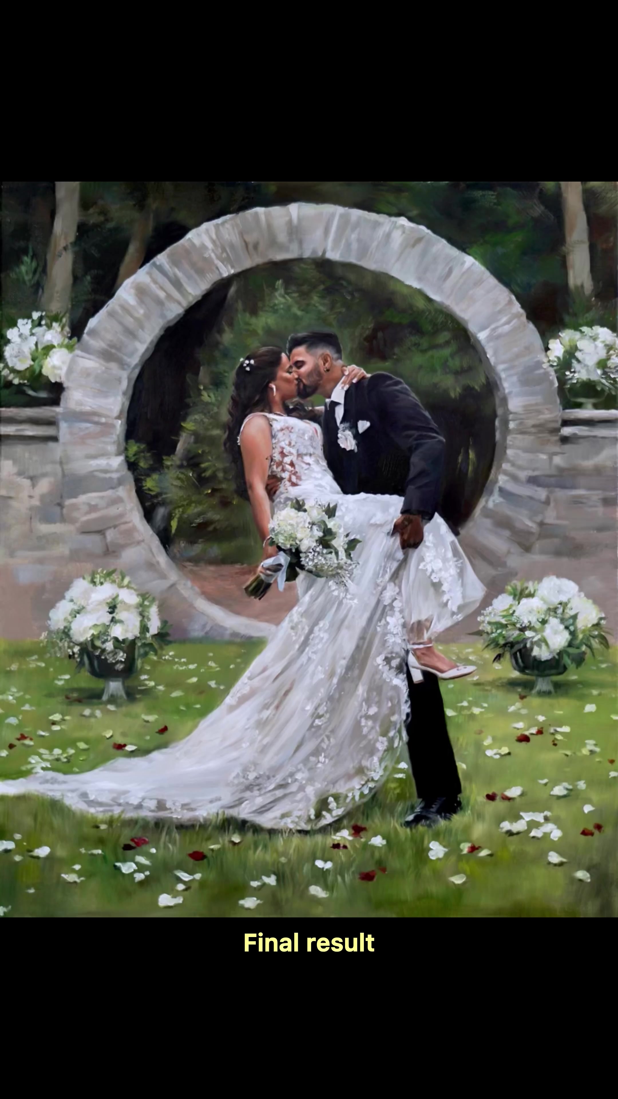 @🇨🇦Live Wedding Painter