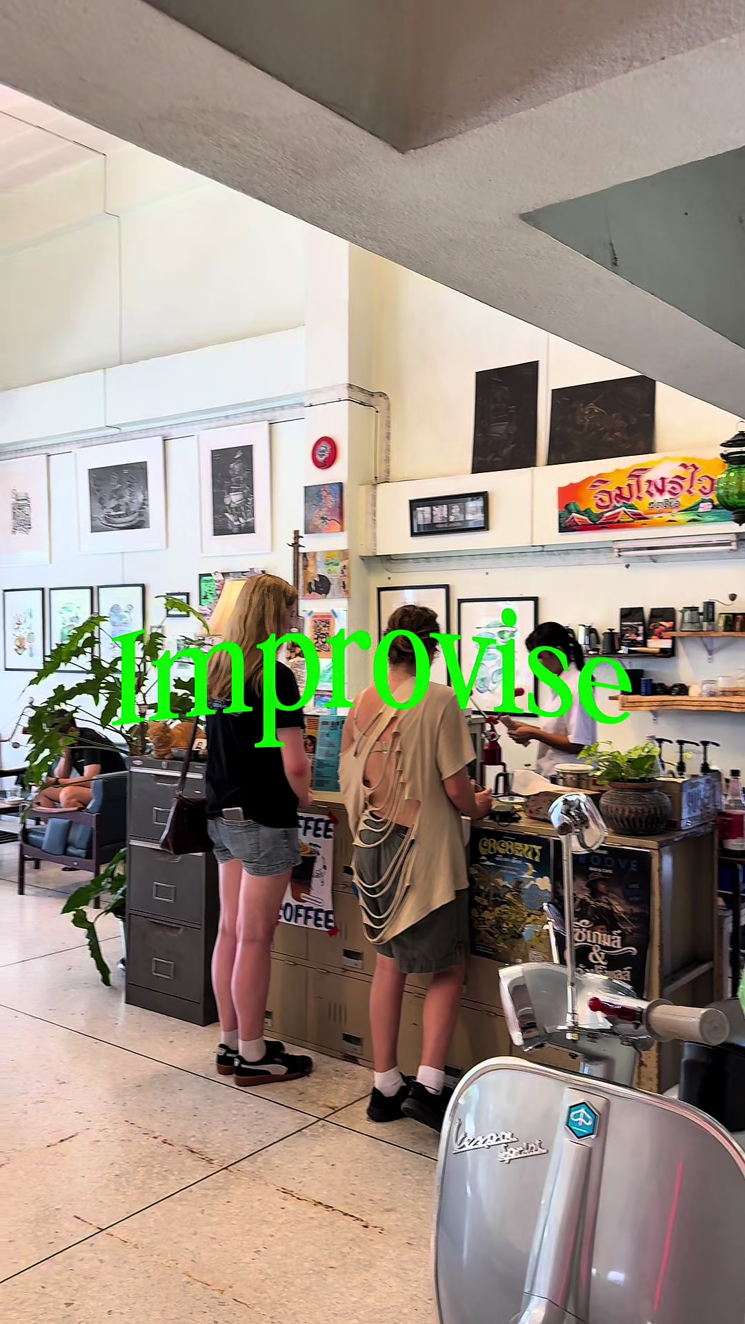 @Improvise tattoo studio cafe