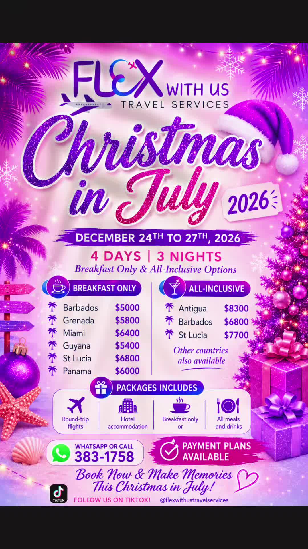 @Flex With Us Travel Services
