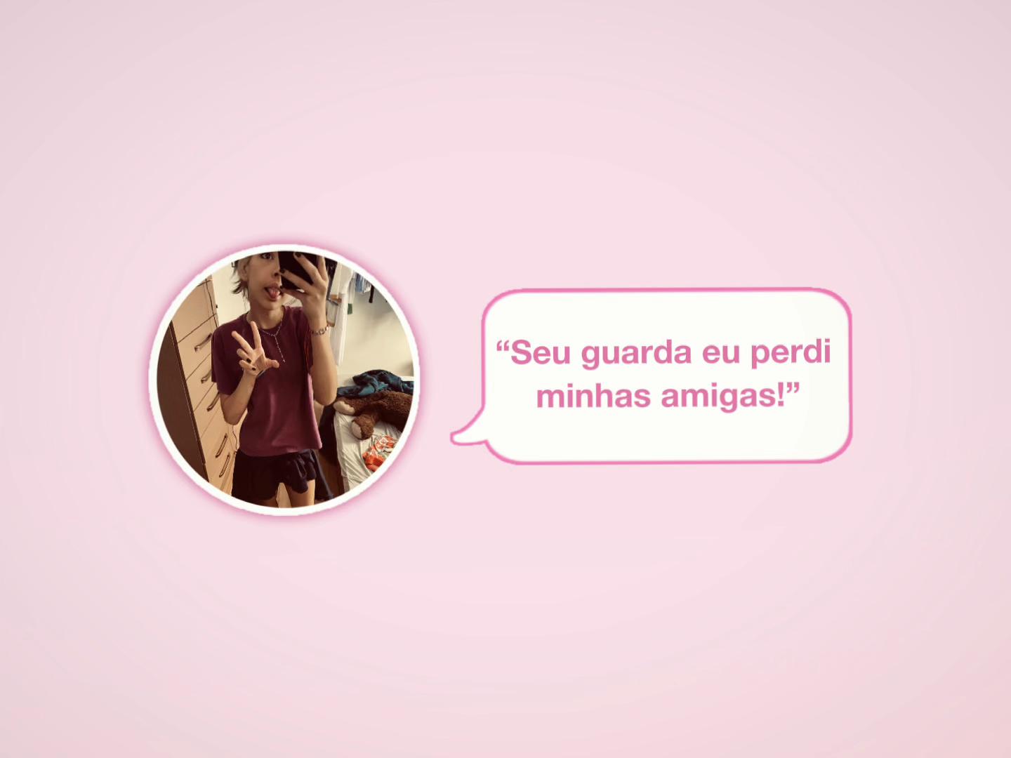 @oq as metadinhas est&atilde;o fazendo