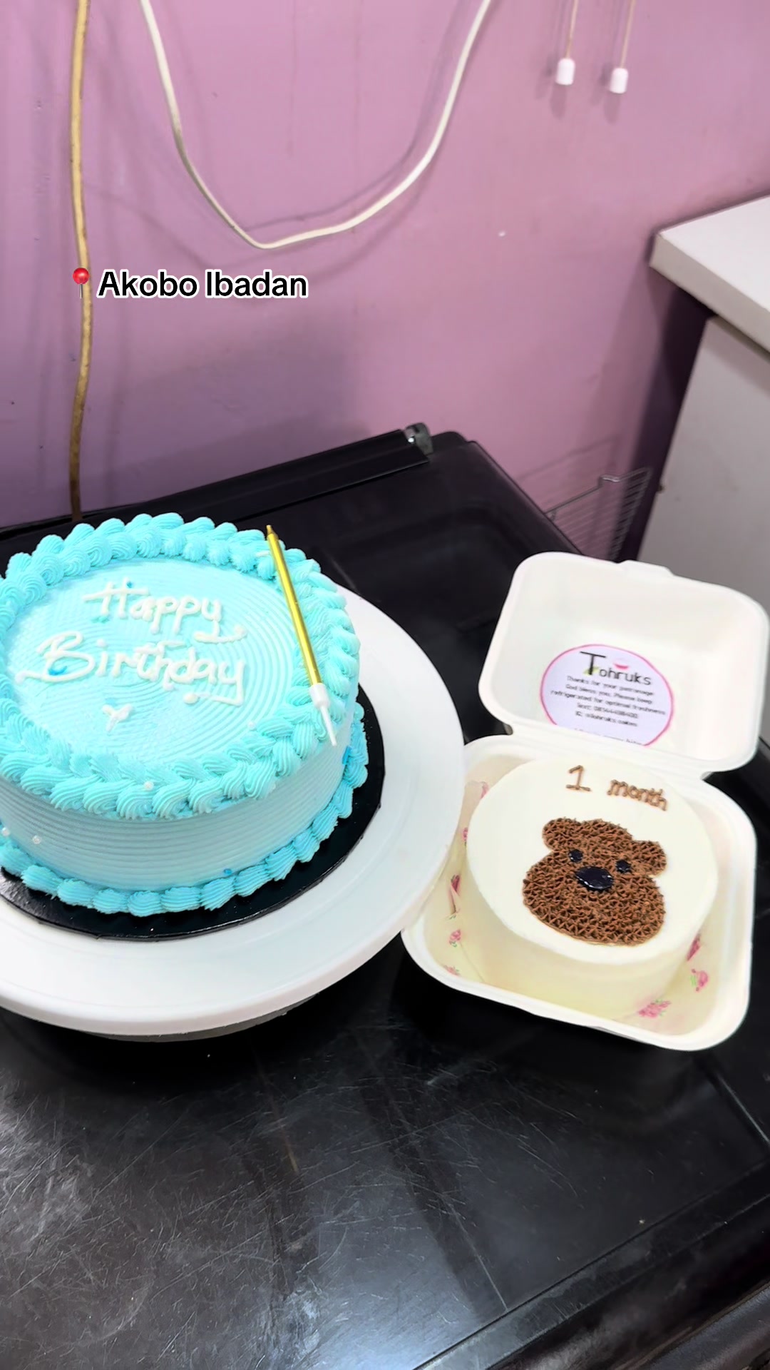 @Tohruks cakes of Ibadan
