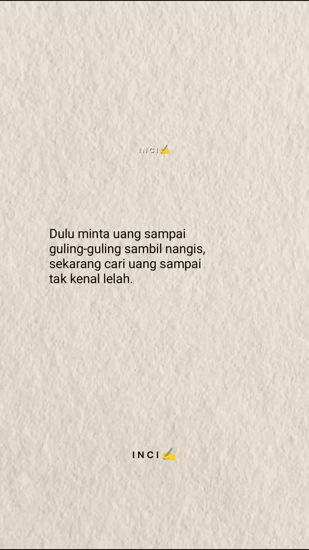 @I N C I ✍️