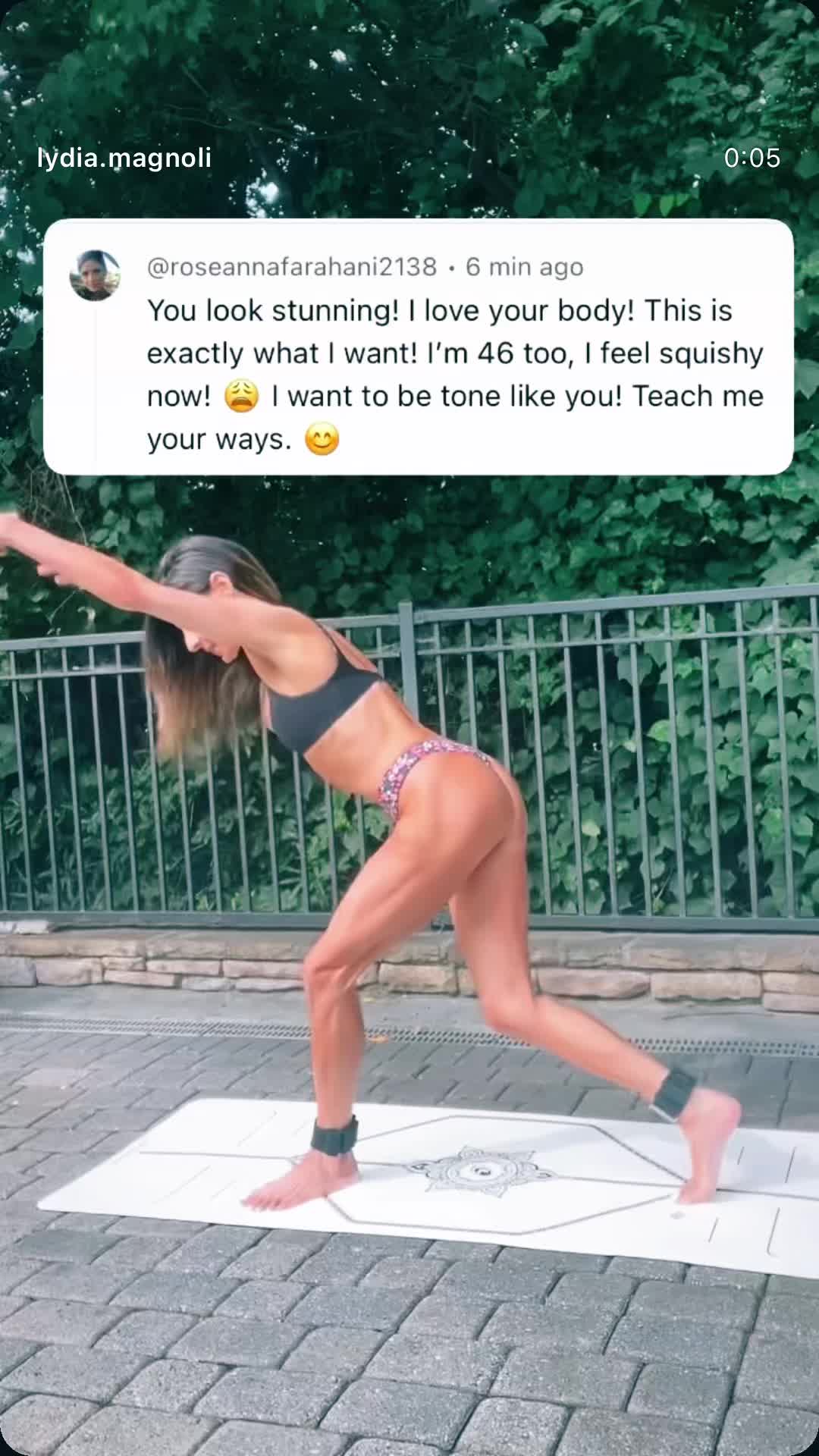 @Lydia Magnoli | Home Workouts
