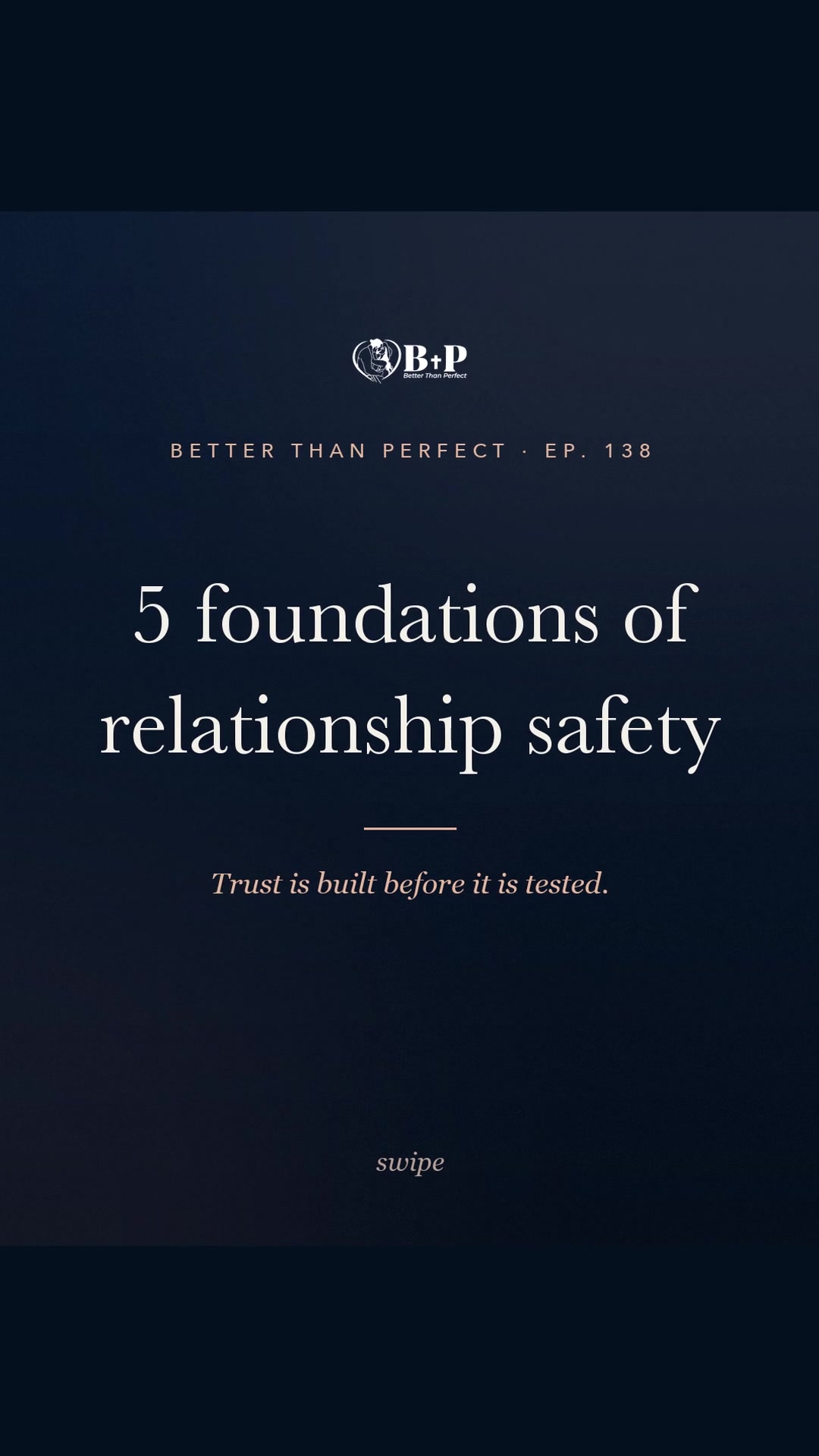 @Better Than Perfect Podcast