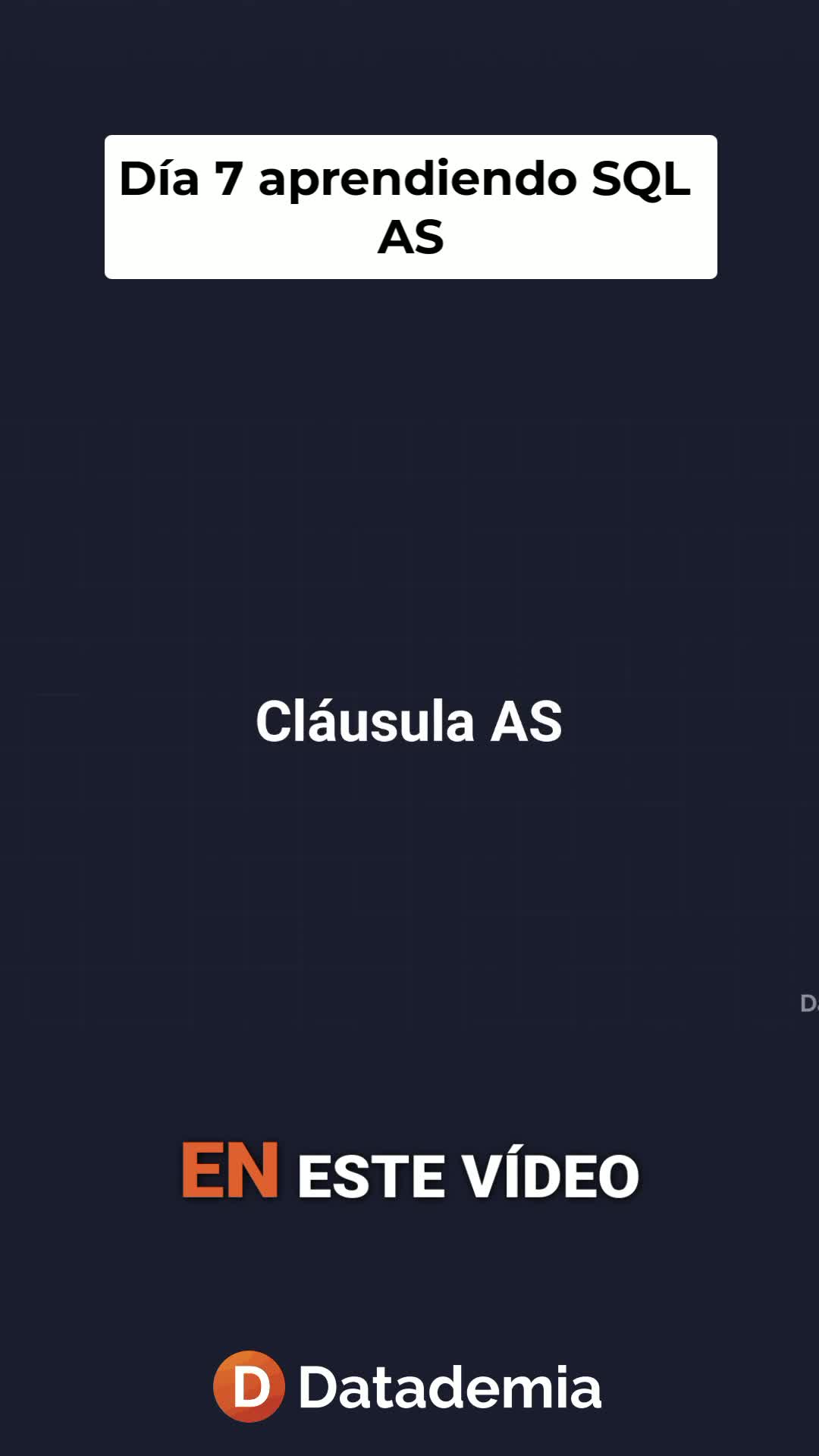 @Datademia - Academia de datos