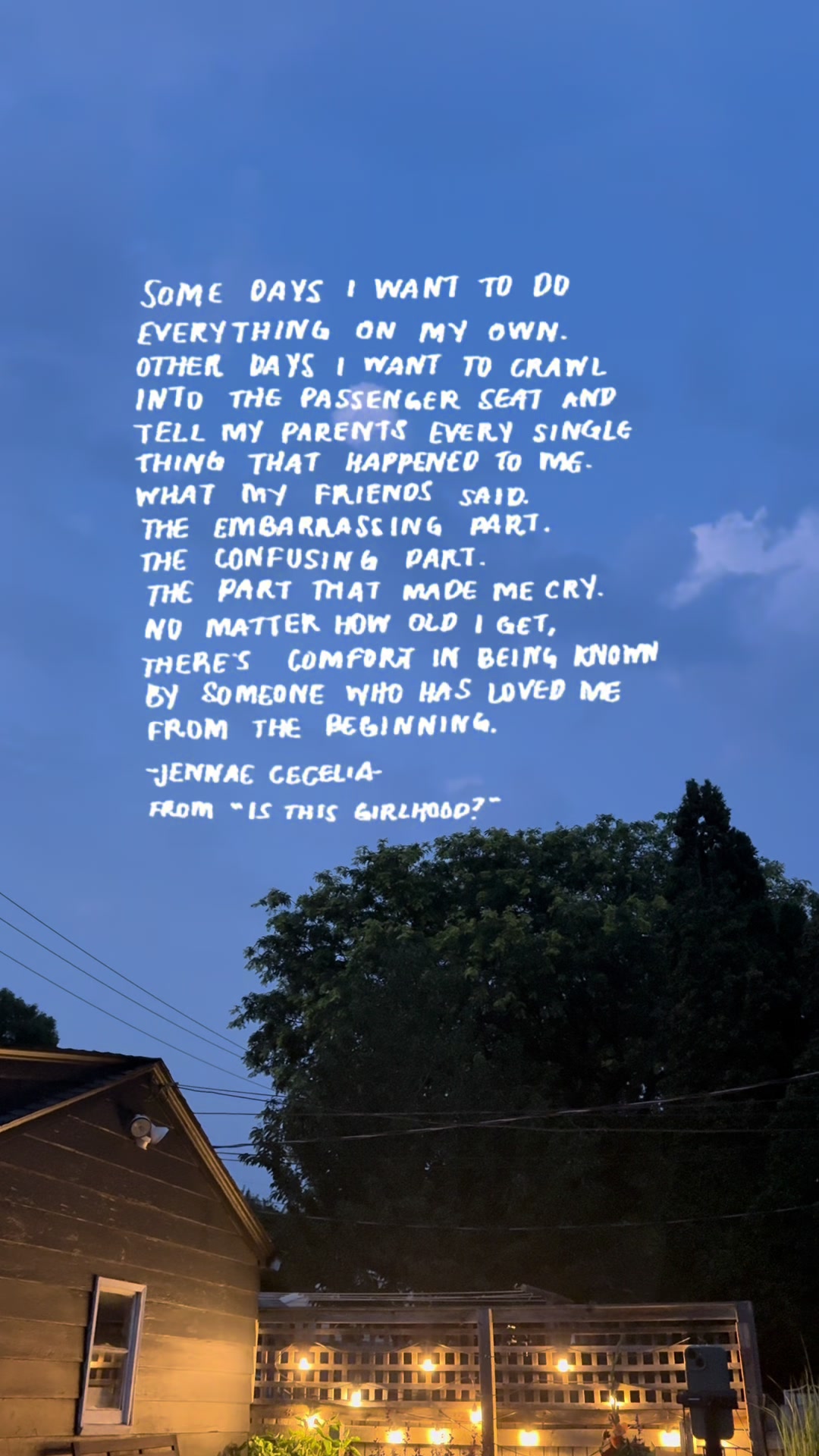 @Jennae Cecelia Poetry