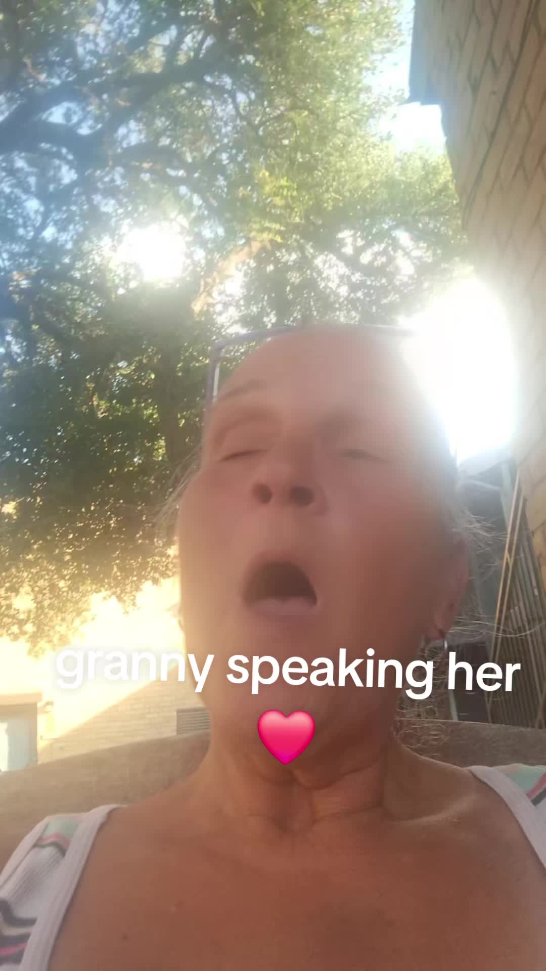 @granny at kitchen table 🎼🎵❌️