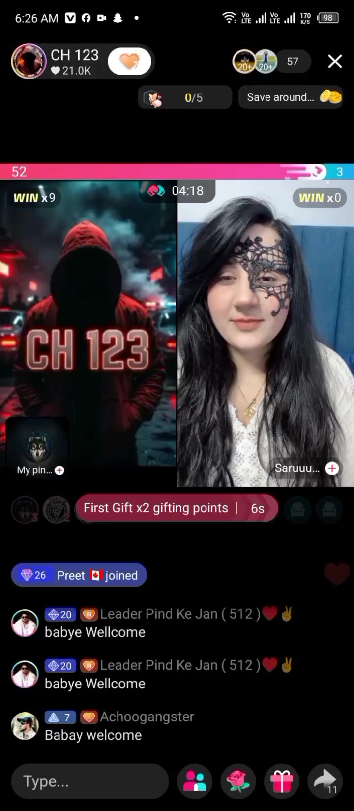 @โ
ฏโ๐ฑโ๐ฏ123