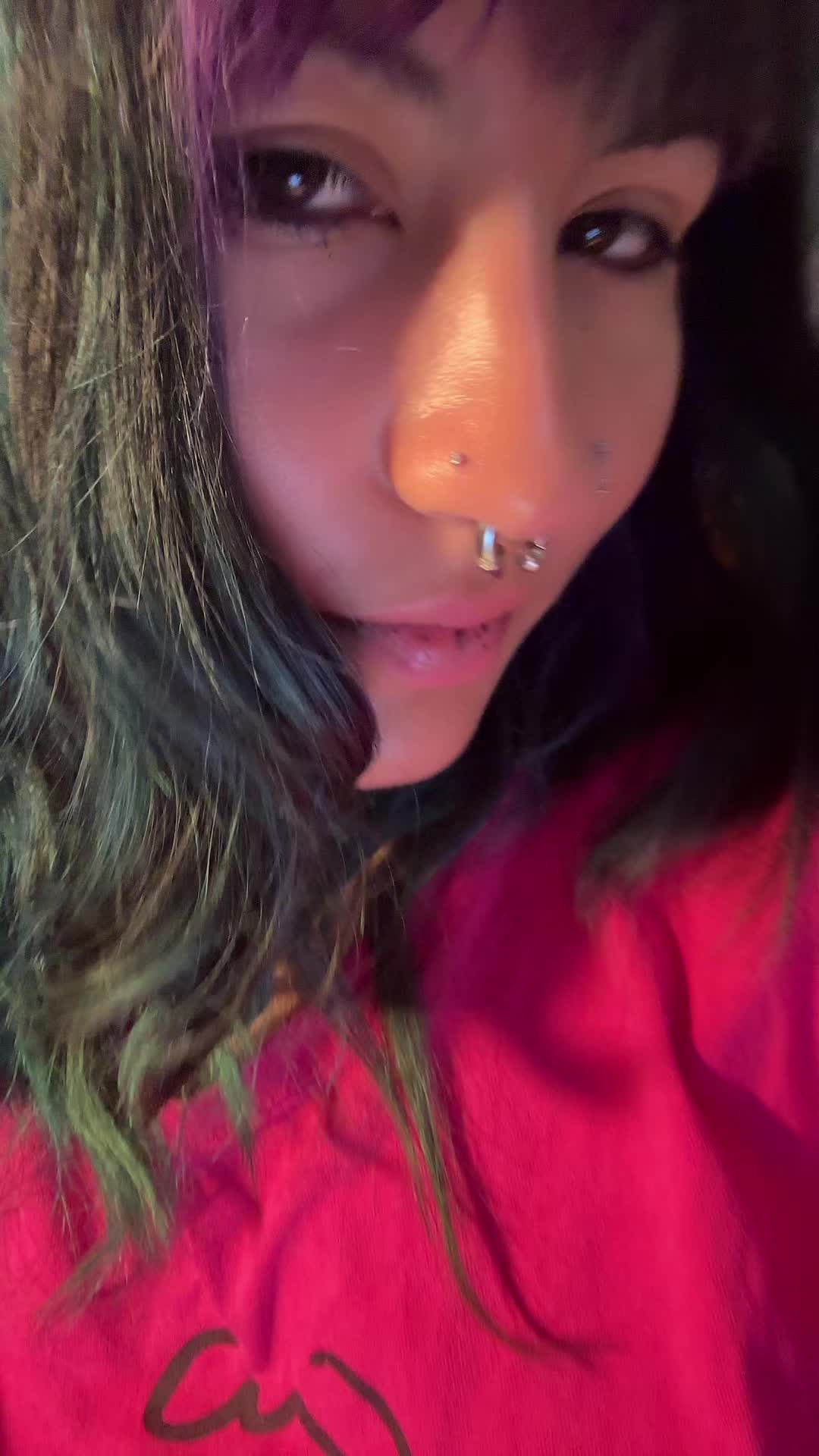 @:(
