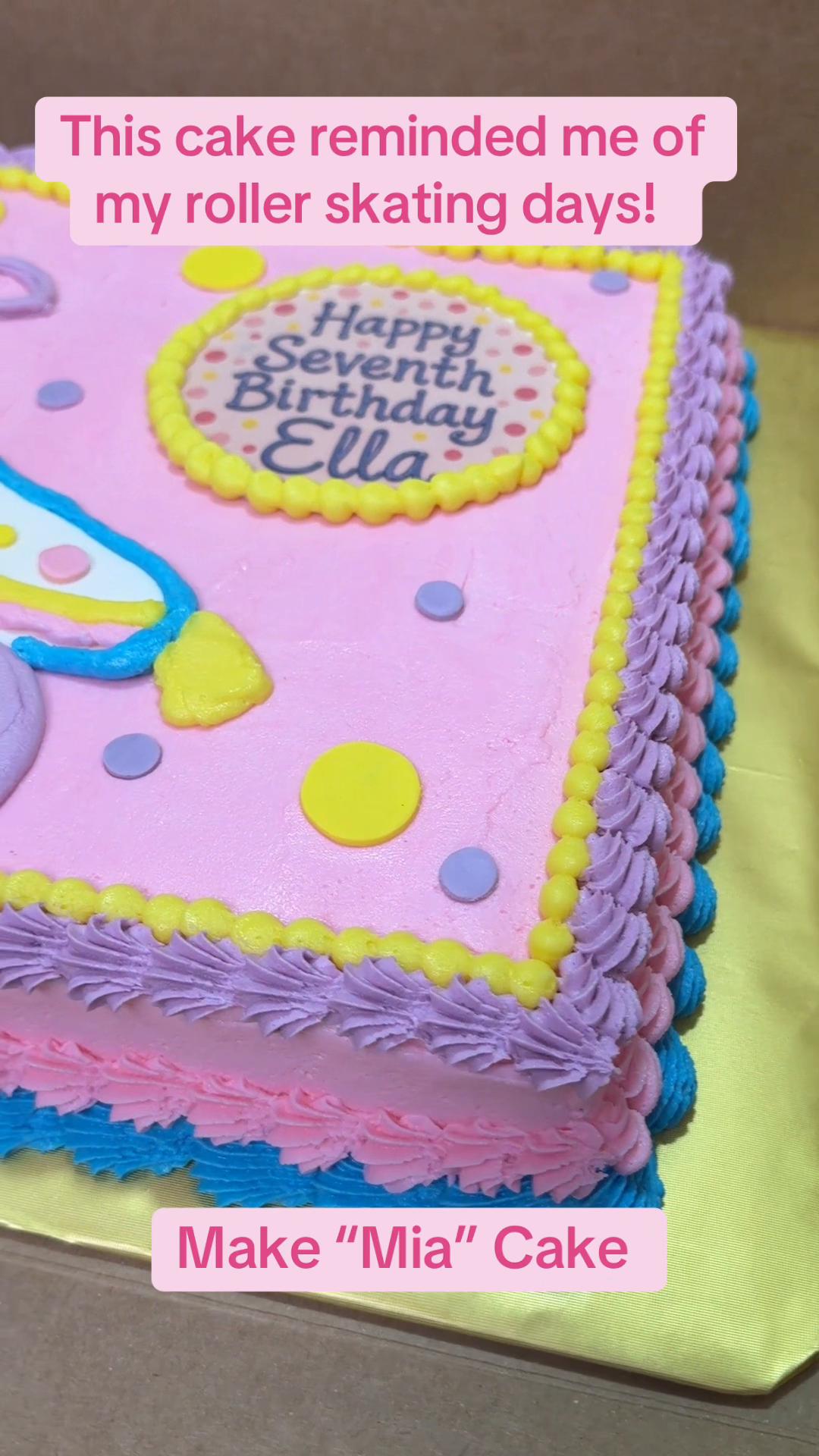 @Make “Mia” Cake