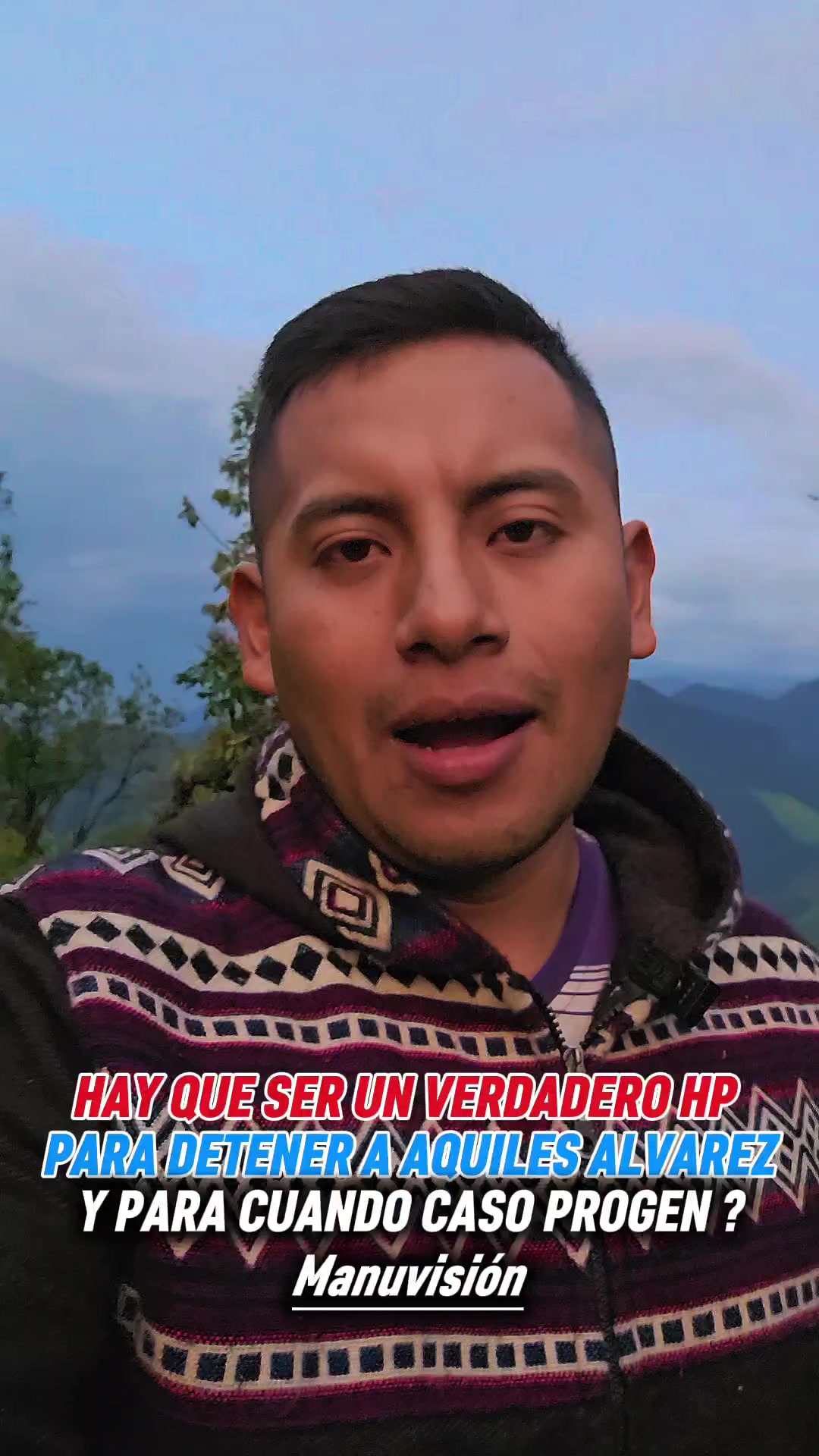 @Manuvisi&oacute;n | Periodista ✅️