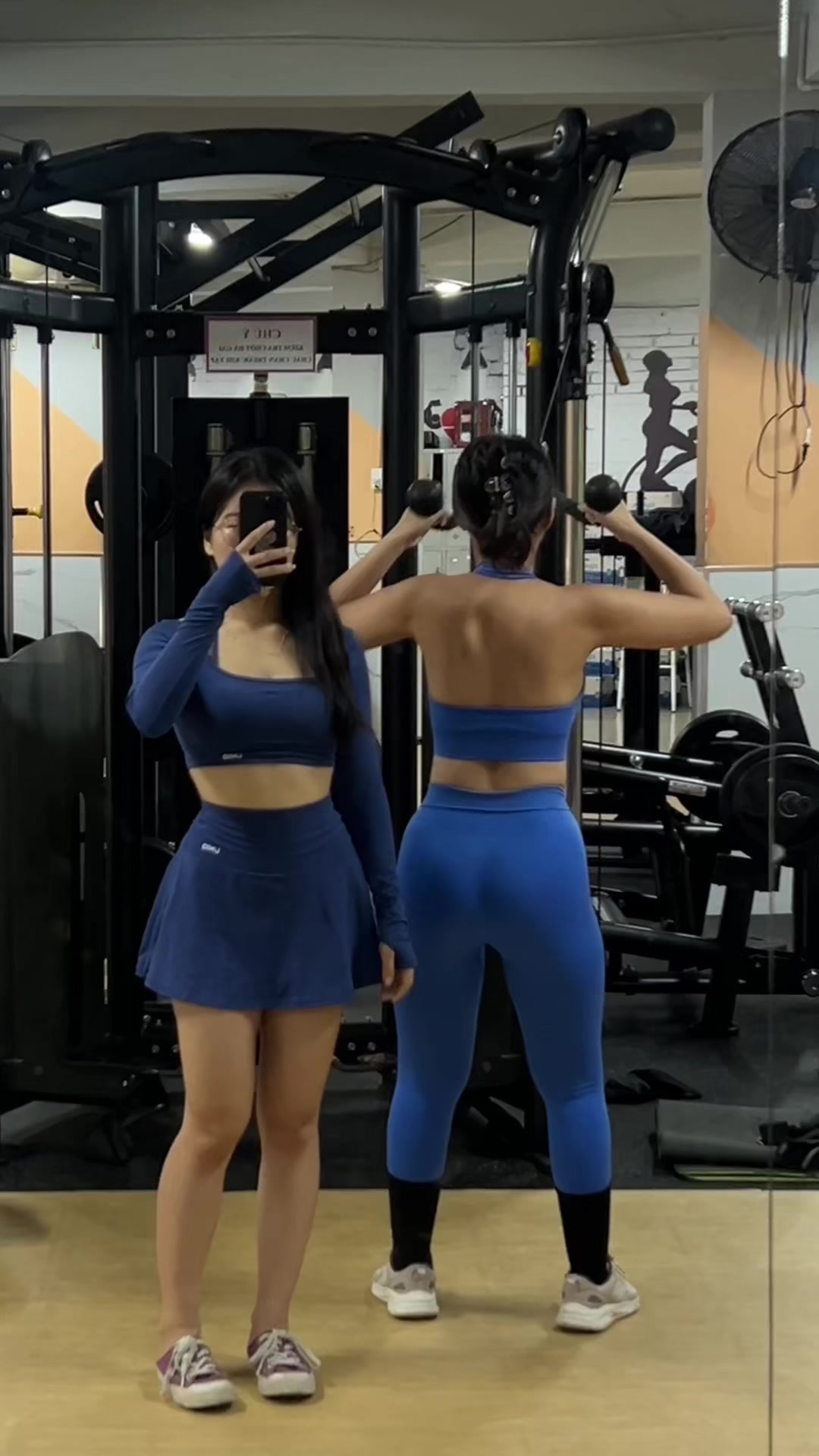 @Tiểu mã tập gym nè
