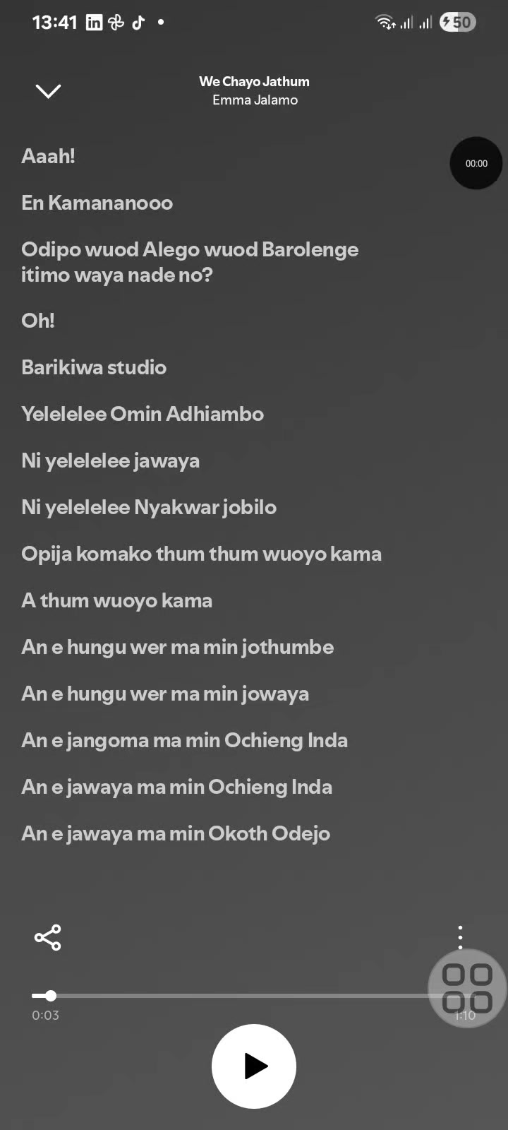 @Lyrical master