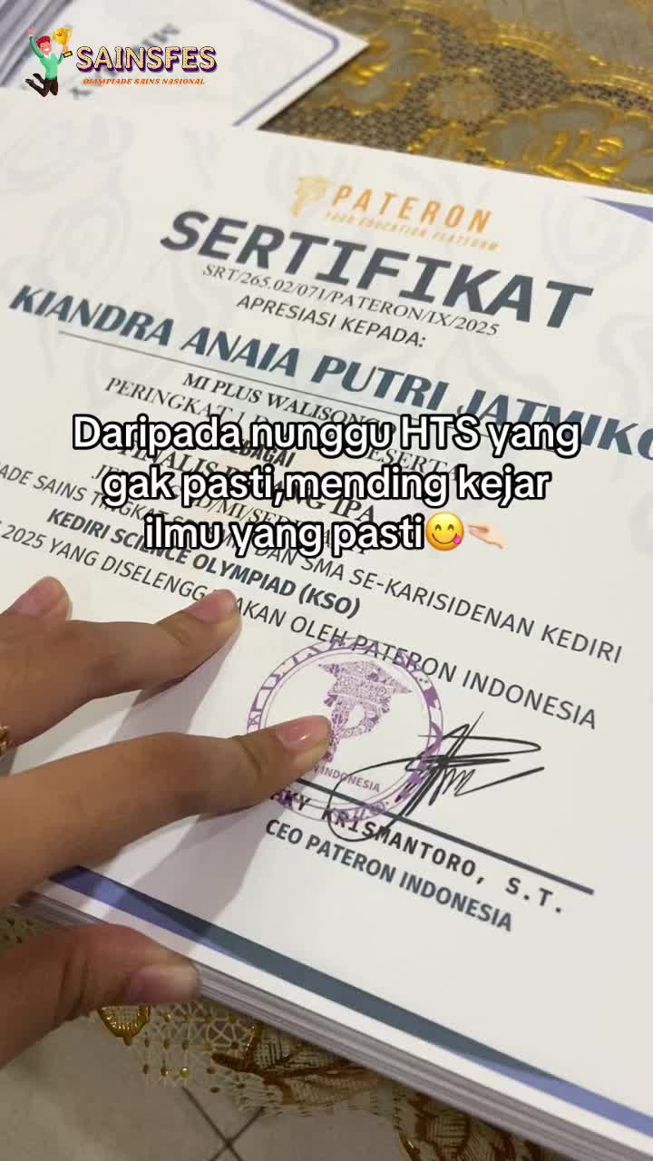 @Sainsfes Nasional