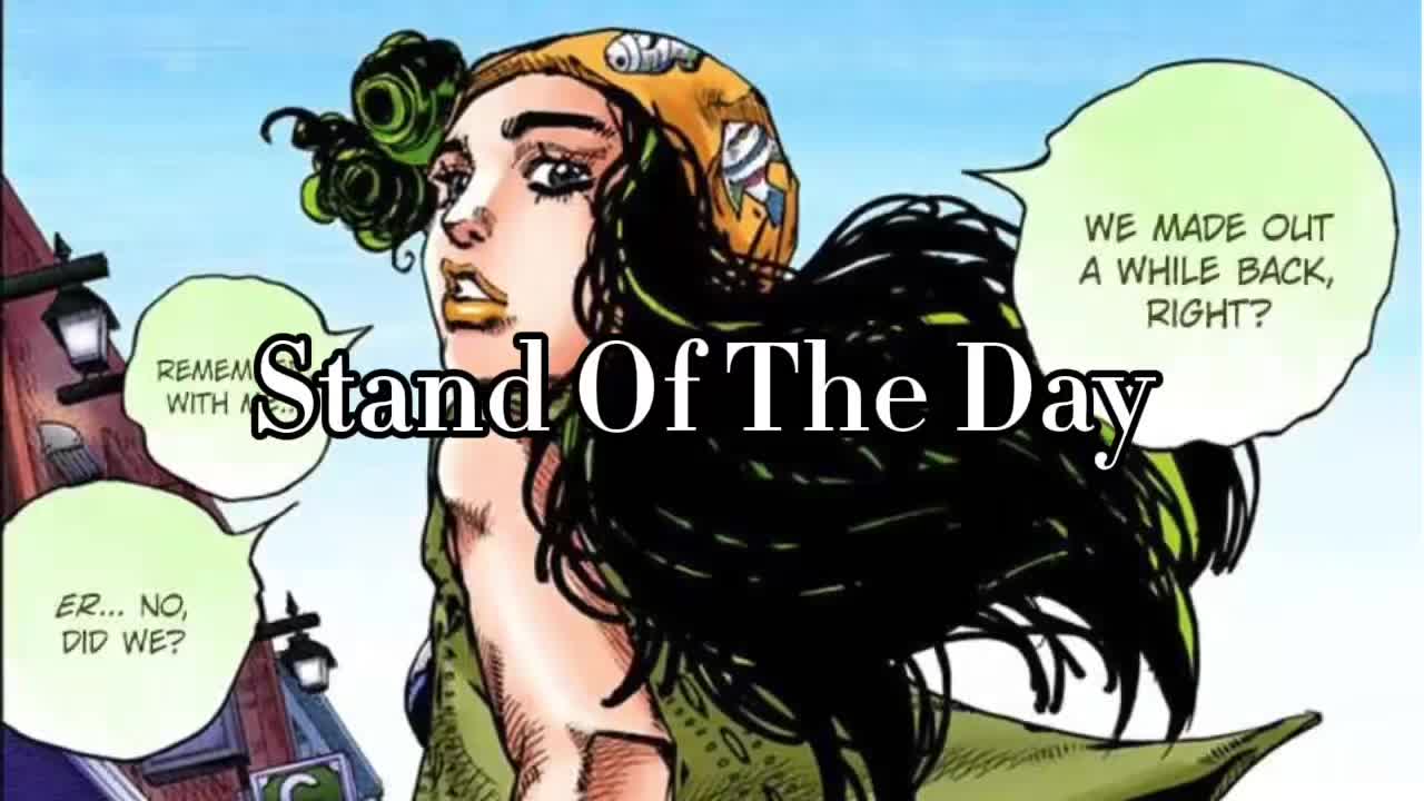 @Jojo Stands