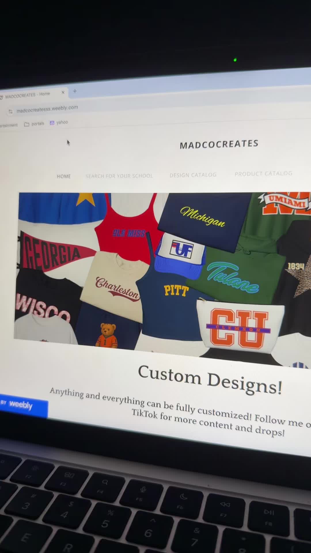 @Custom College Merch