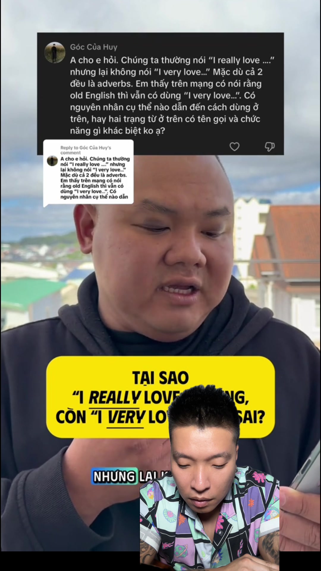 @Bino chém tiếng Anh