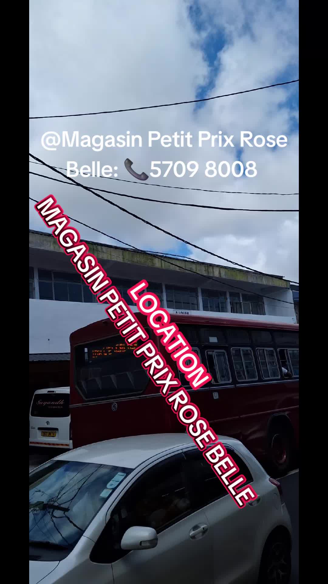 @MAGASIN PETIT PRIX ROSE BELLE