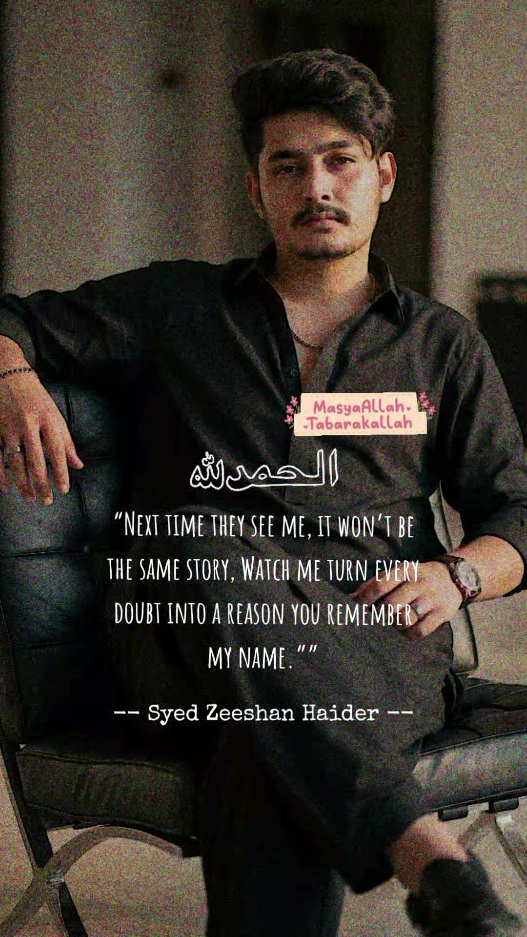 @Syed Zeeshan Haider