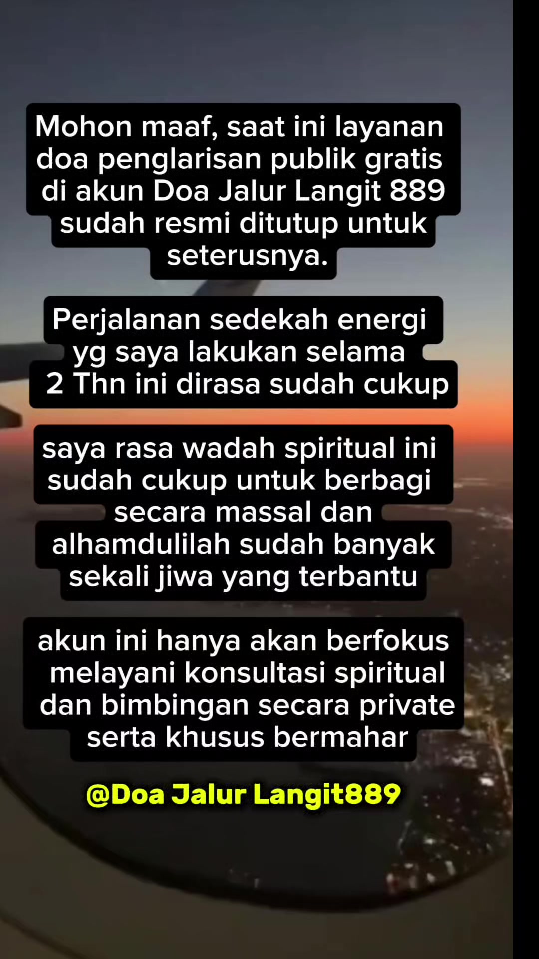 @Doa Jalur Langit