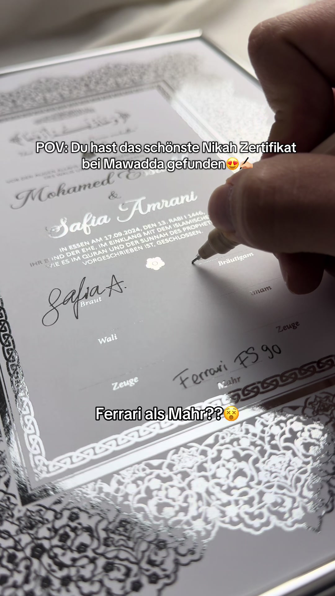 @Nikah Zertifikat | by Mawadda