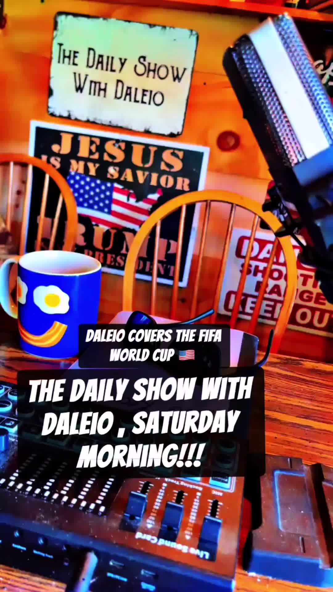 @The daily show with Daleio