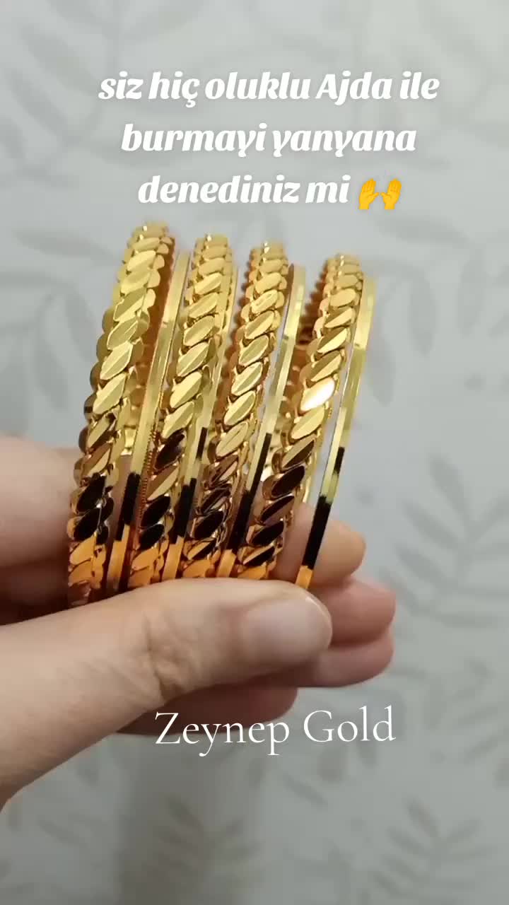 @Zeynep gold altın kaplama