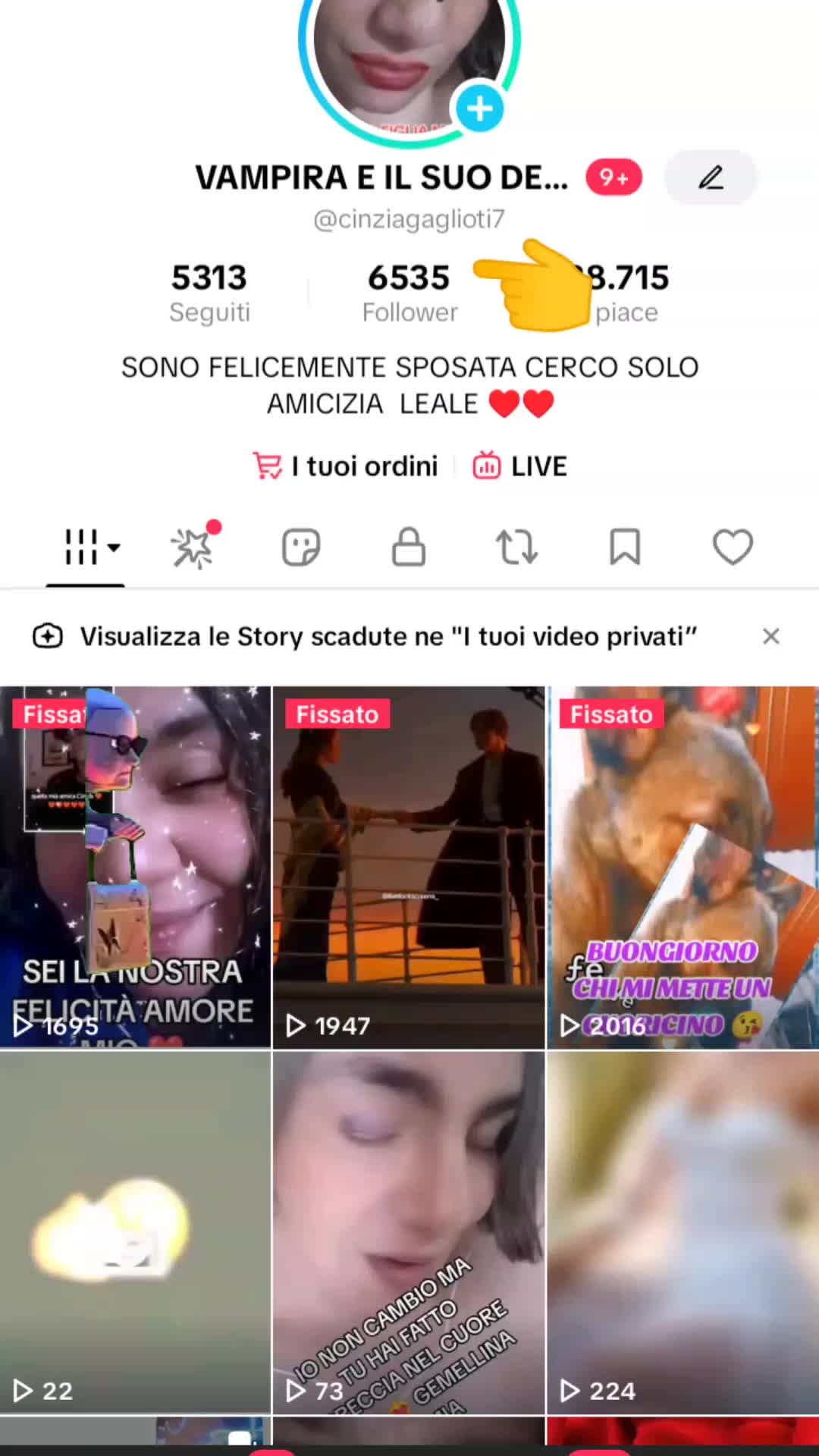 @VAMPIRA E IL SUO DEMONE ❤️