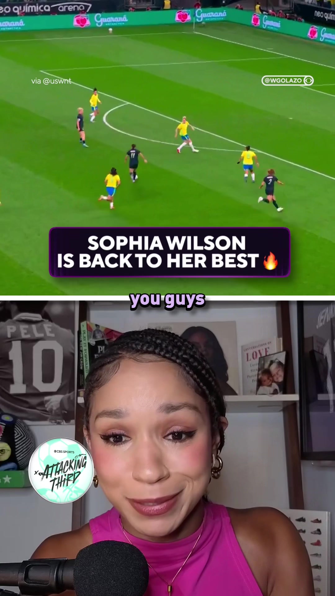 @CBS Sports W Golazo
