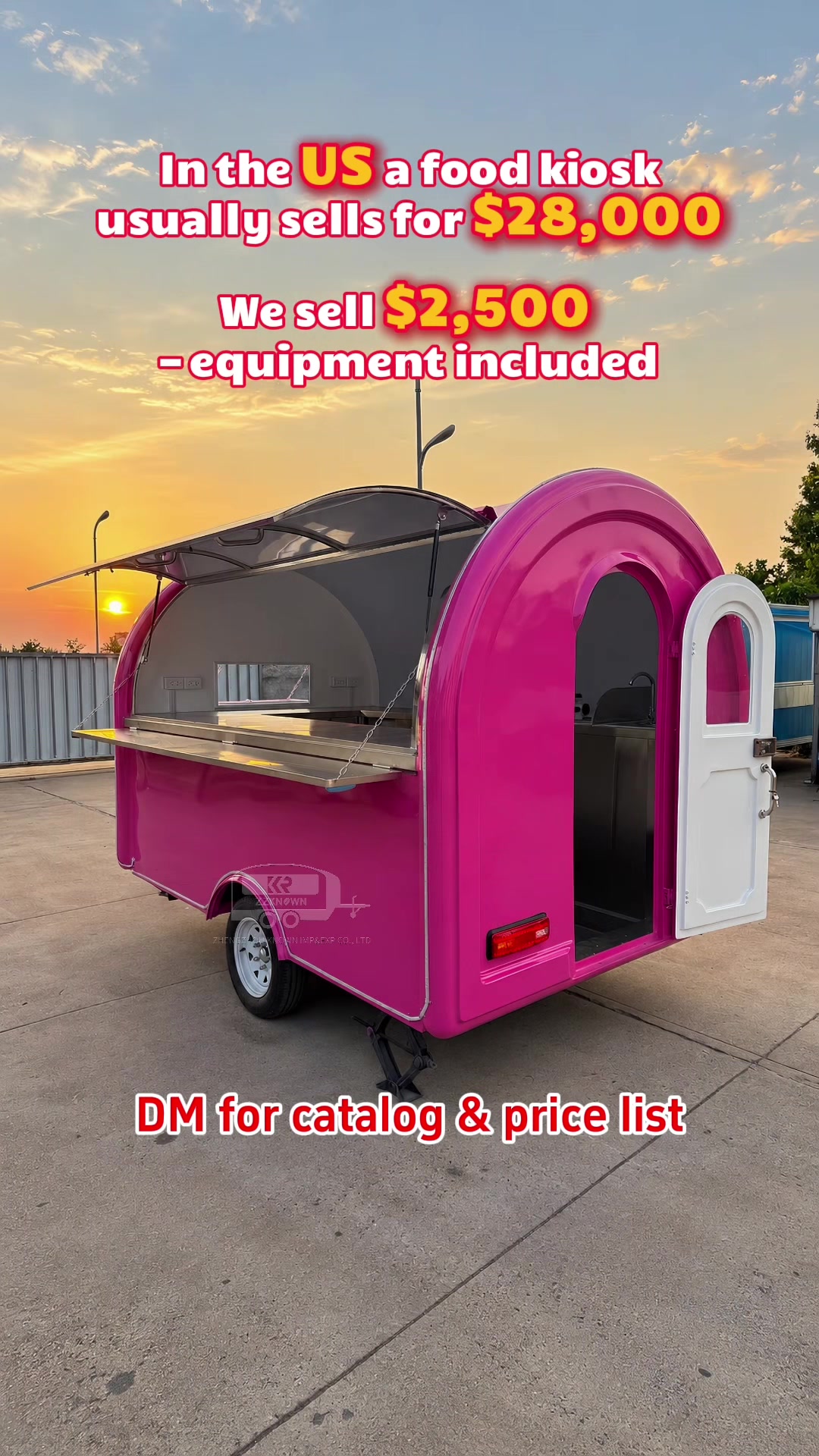@Zzknown food trailer