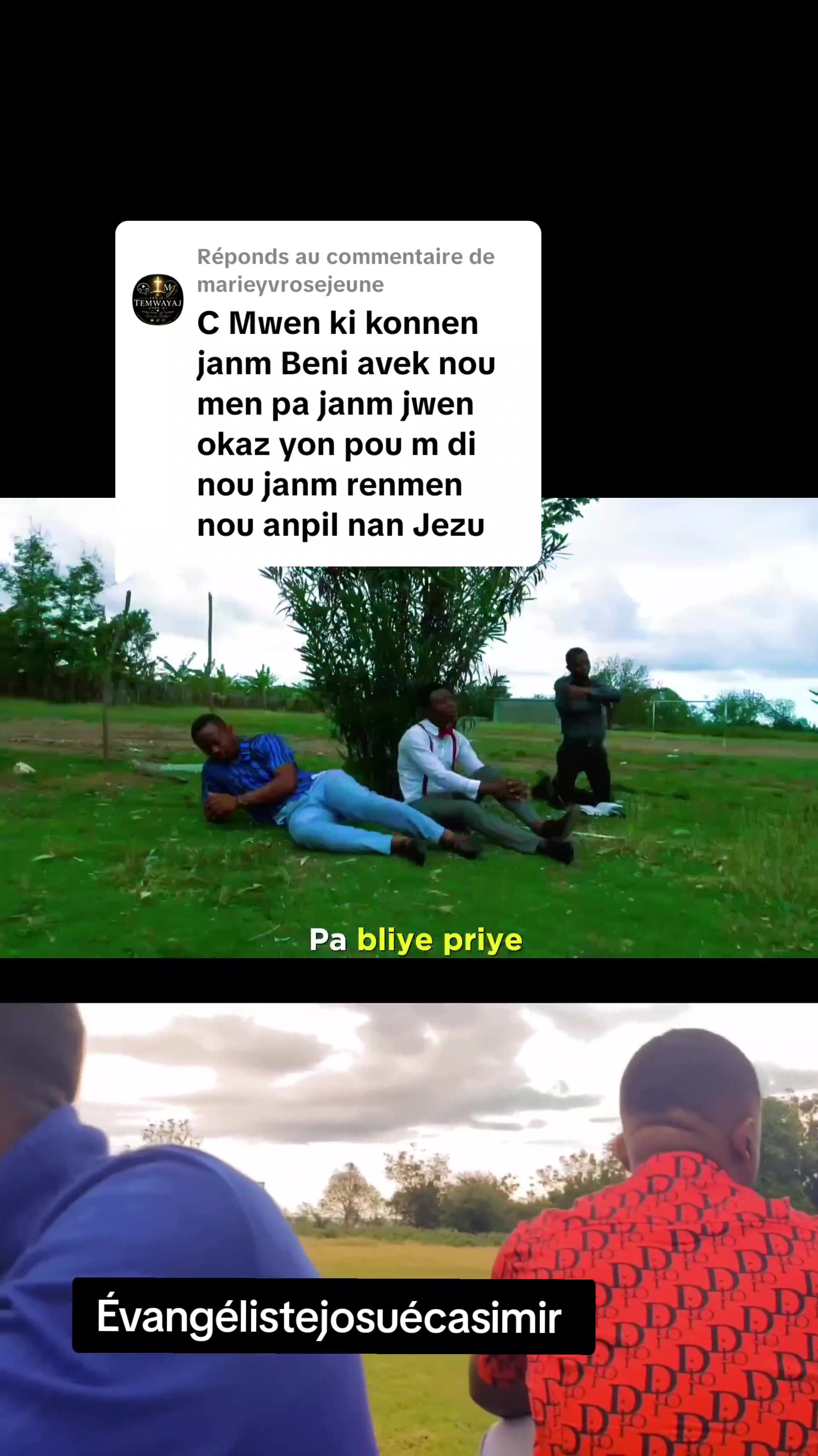 @Evangeliste Josué CASIMIR