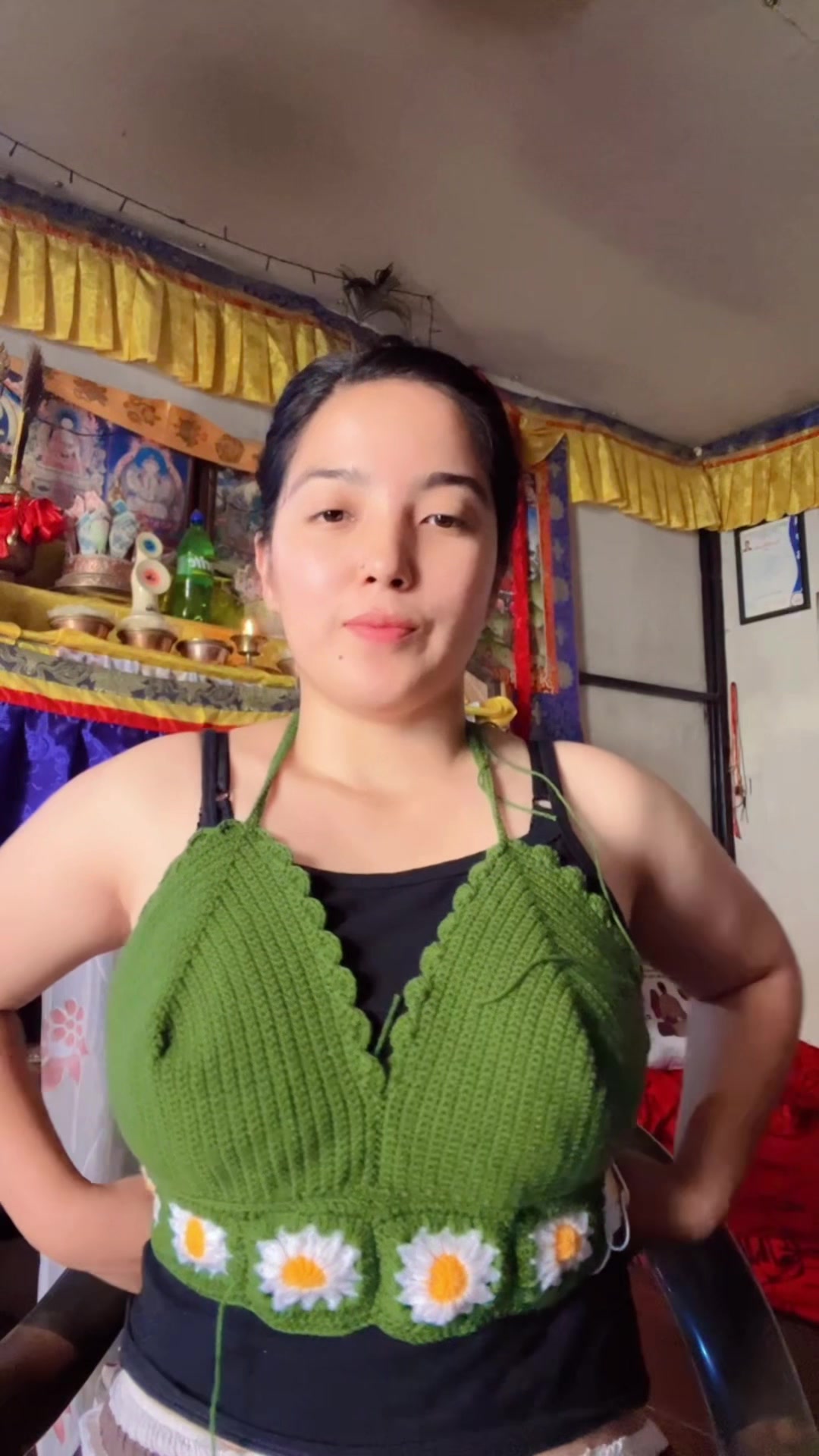 @reena's crochet crop top