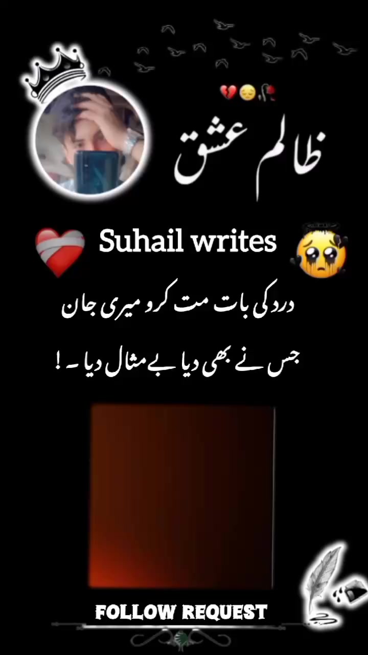 @SUHAIL writes