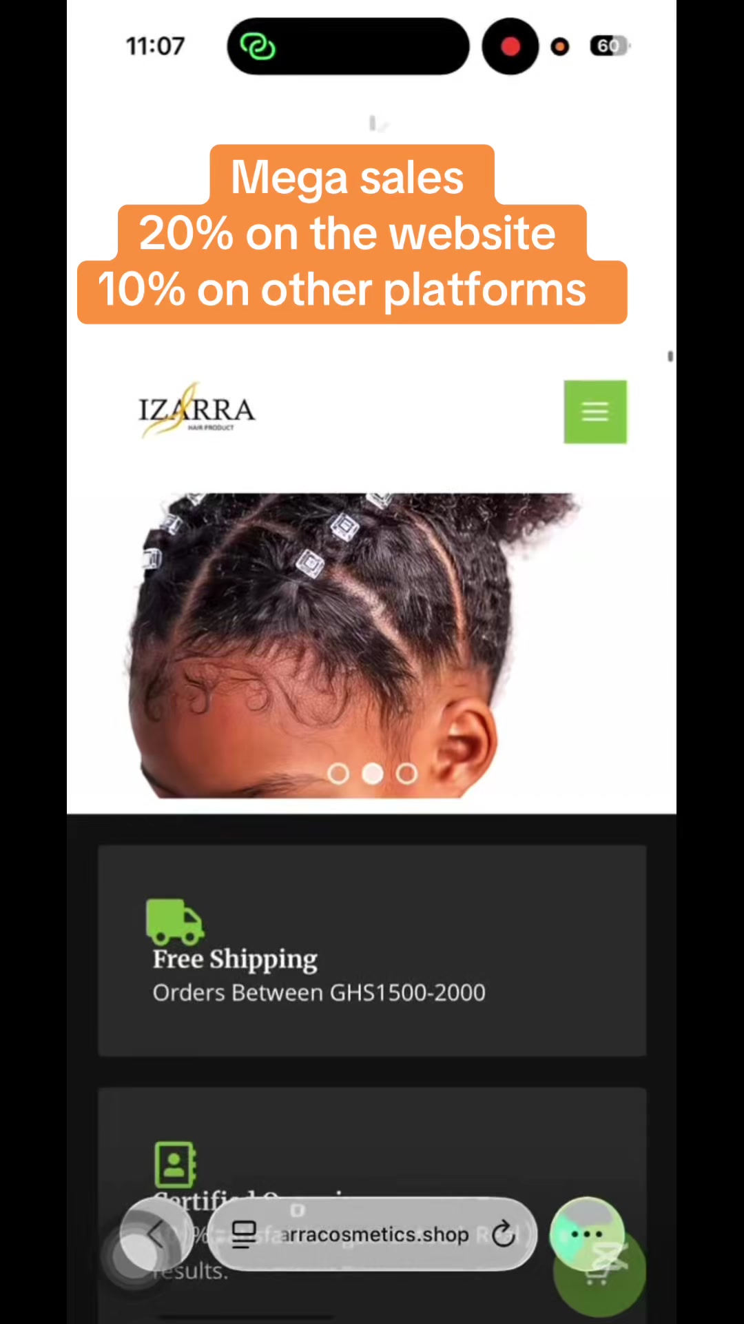 @Izarra | Skin & Hair Products