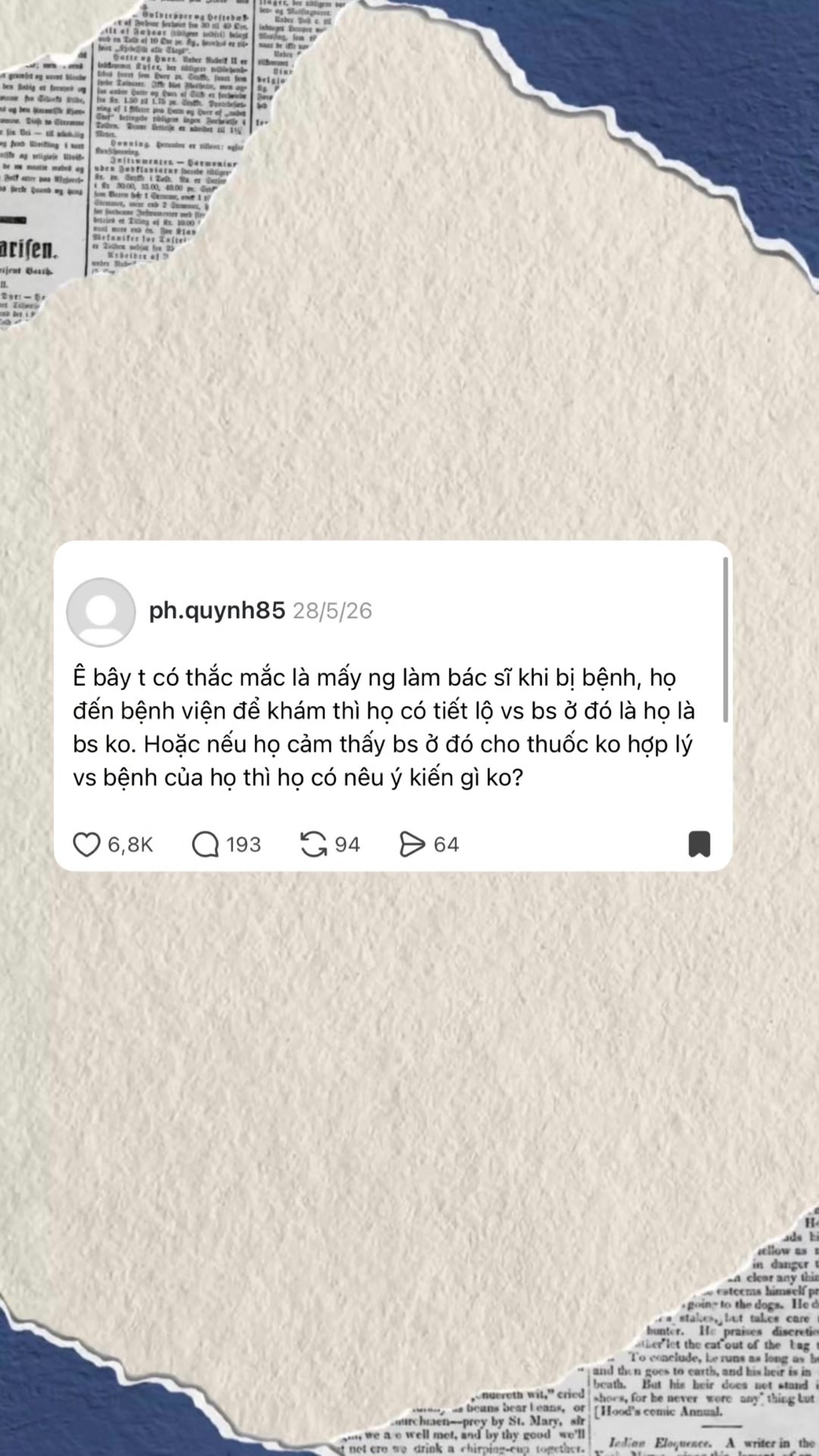 @Hôm nay uống thuốc chưa?
