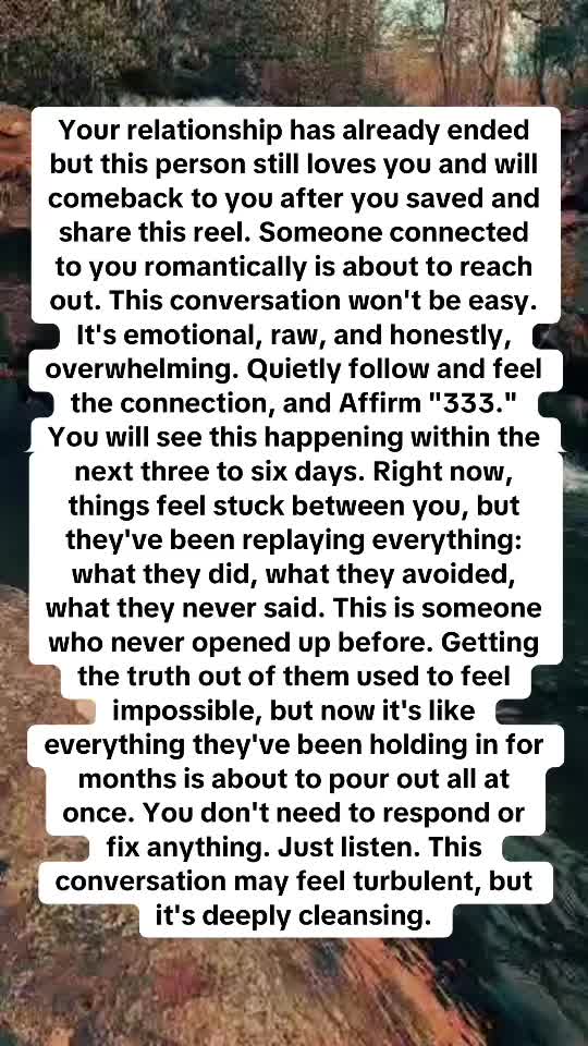 @Real love manifestations💍