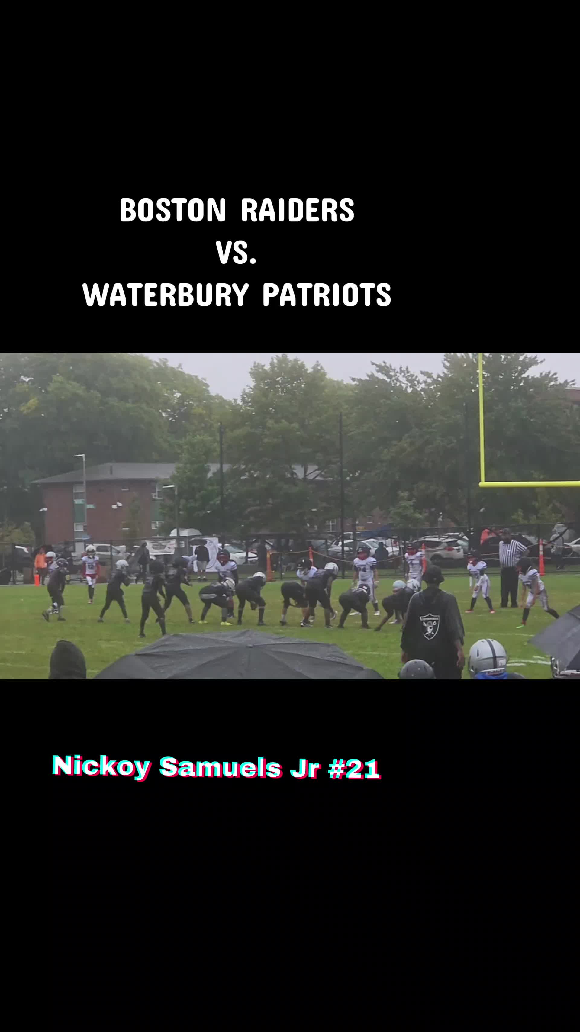 @Nickoy Samuels Jr. Football