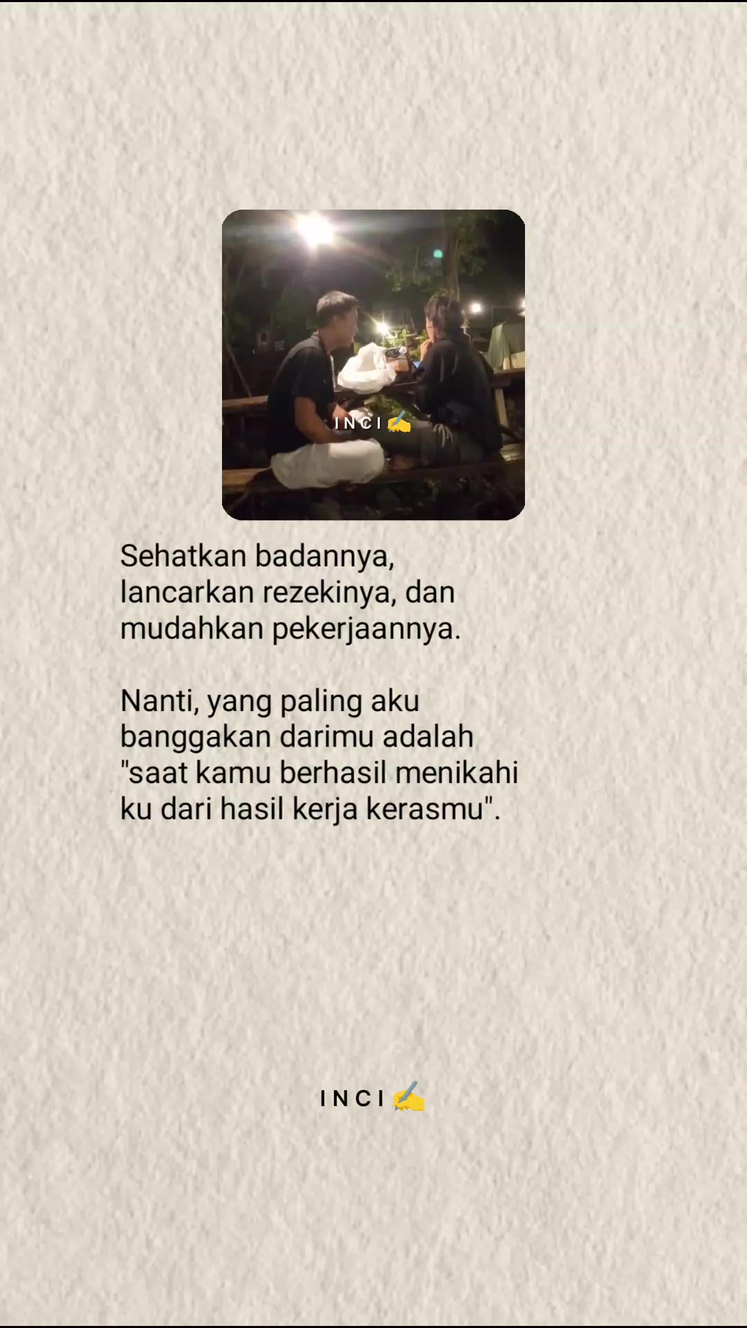 @I N C I ✍️